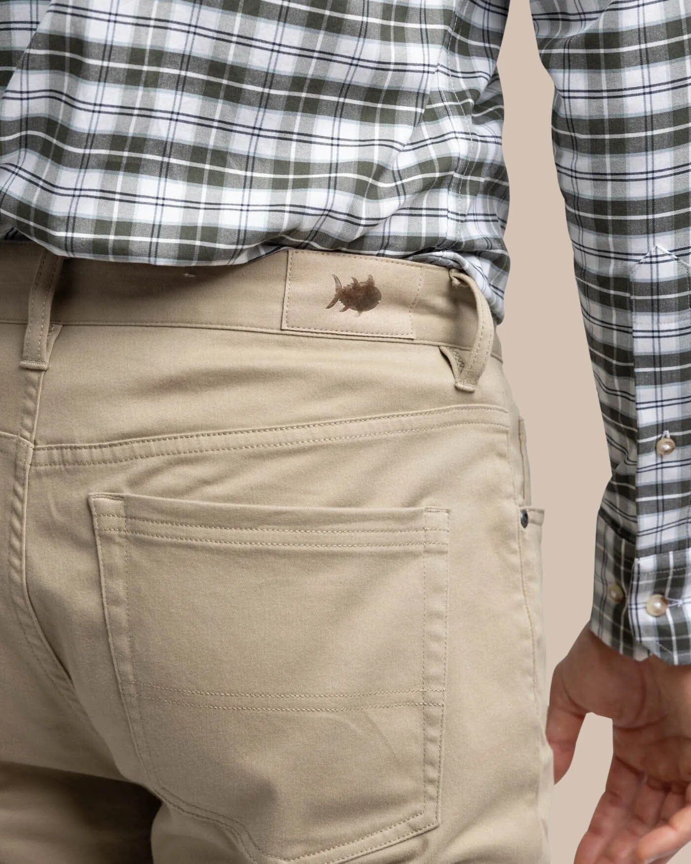 Sullivan Five Pocket Pant - Sandstone Khaki sold by Southern Tide product image thumbnail 5