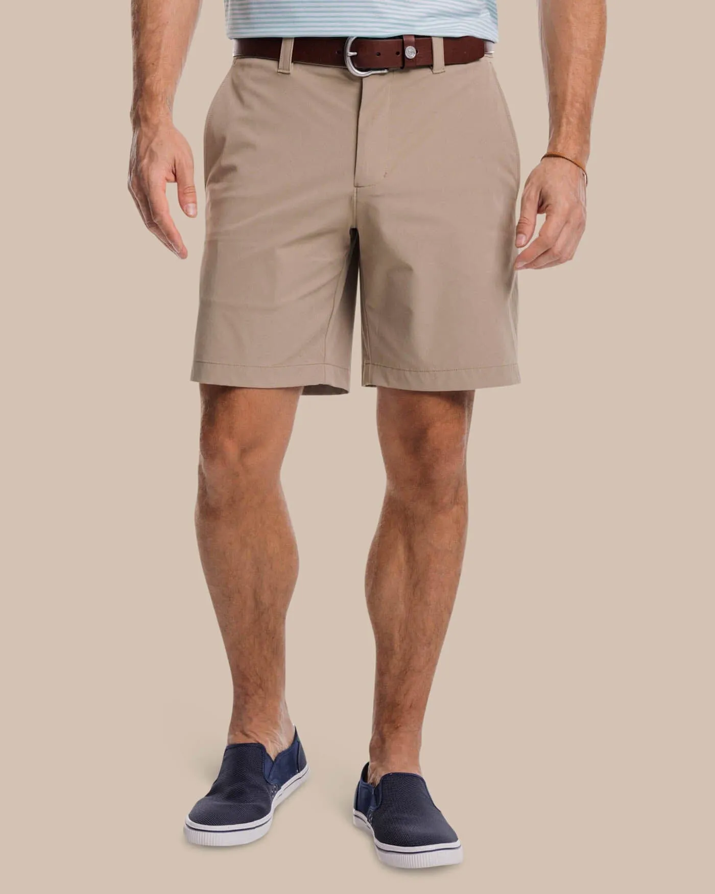 brrr°®-die 8" Performance Short - Sandstone Khaki sold by Southern Tide