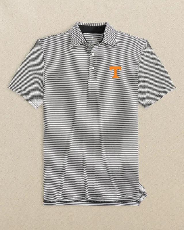 Tennessee Vols brrr°®-eeze Meadowbrook Stripe Polo sold by Southern Tide