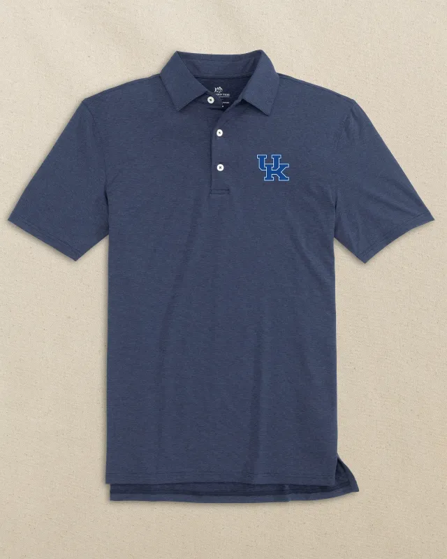 Kentucky Wildcats brrr°®-eeze Heather Performance Polo sold by Southern Tide