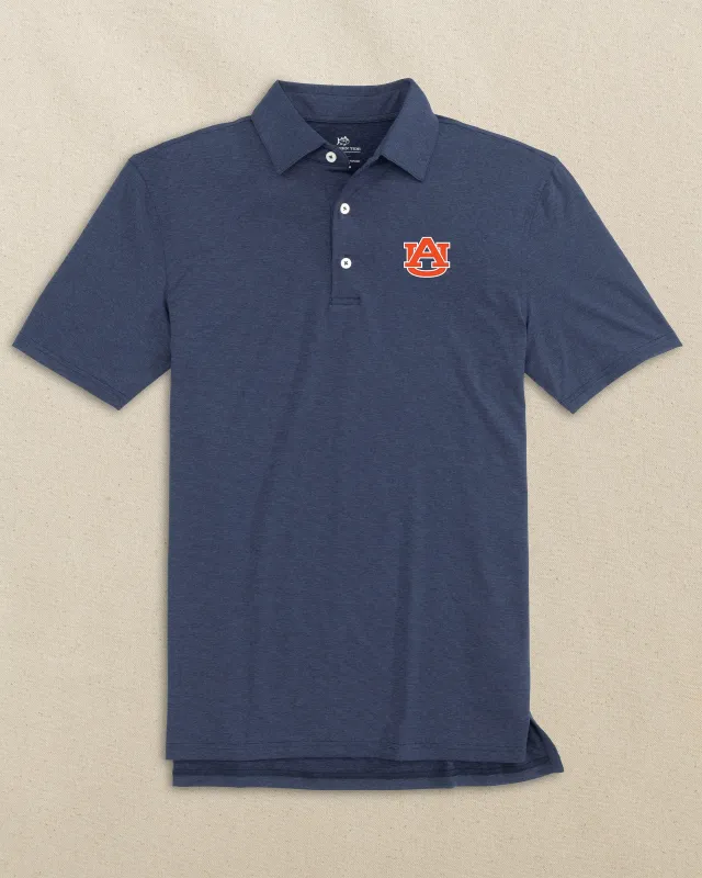 Auburn Tigers brrr°®-eeze Heather Performance Polo sold by Southern Tide