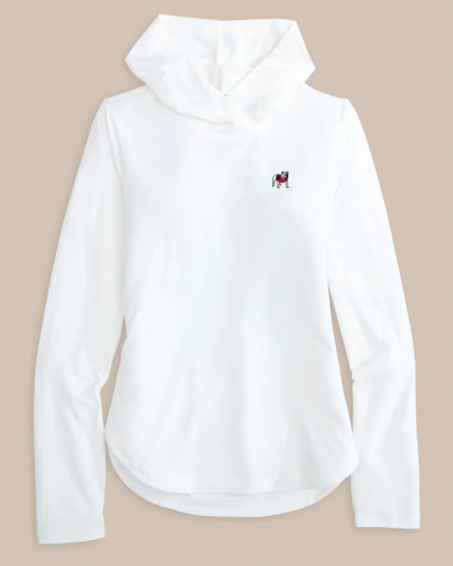 Georgia Bulldogs Women's Linley brrr°®-illiant Hoodie sold by Southern Tide