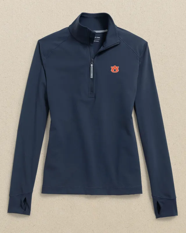 Auburn Tigers Women's Runaround Quarter Zip sold by Southern Tide