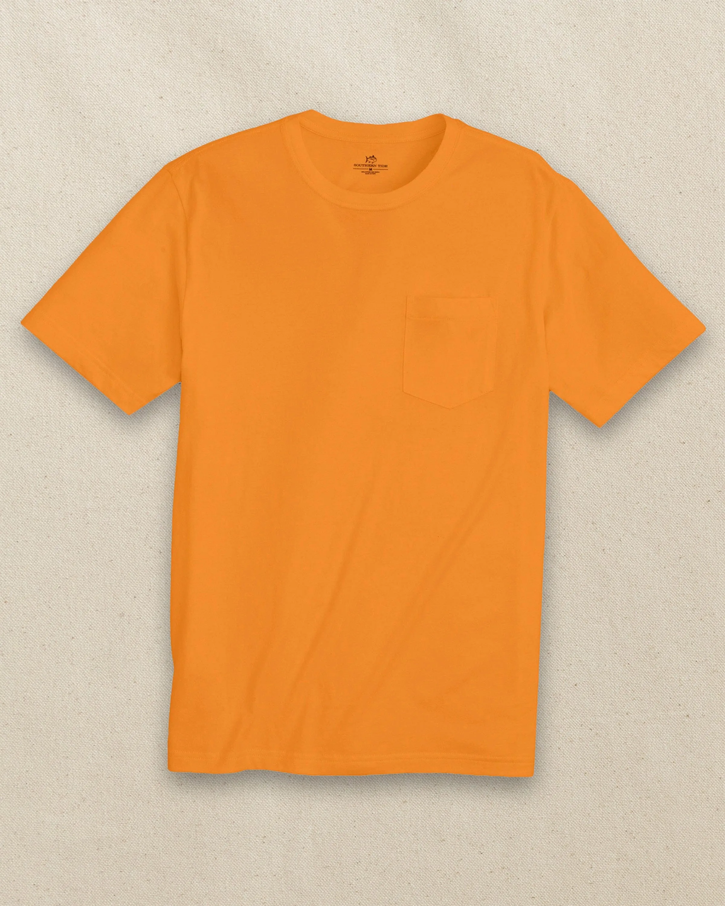 Classic Short Sleeve Pocket T-Shirt - Rocky Top Orange sold by Southern Tide