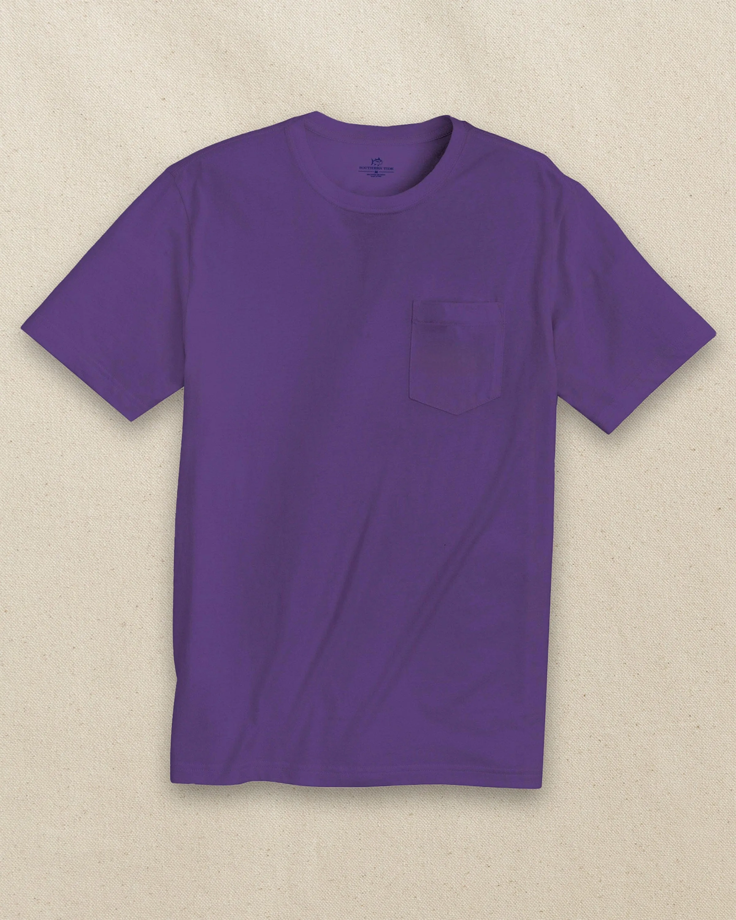 Classic Short Sleeve Pocket T-Shirt - Regal Purple sold by Southern Tide