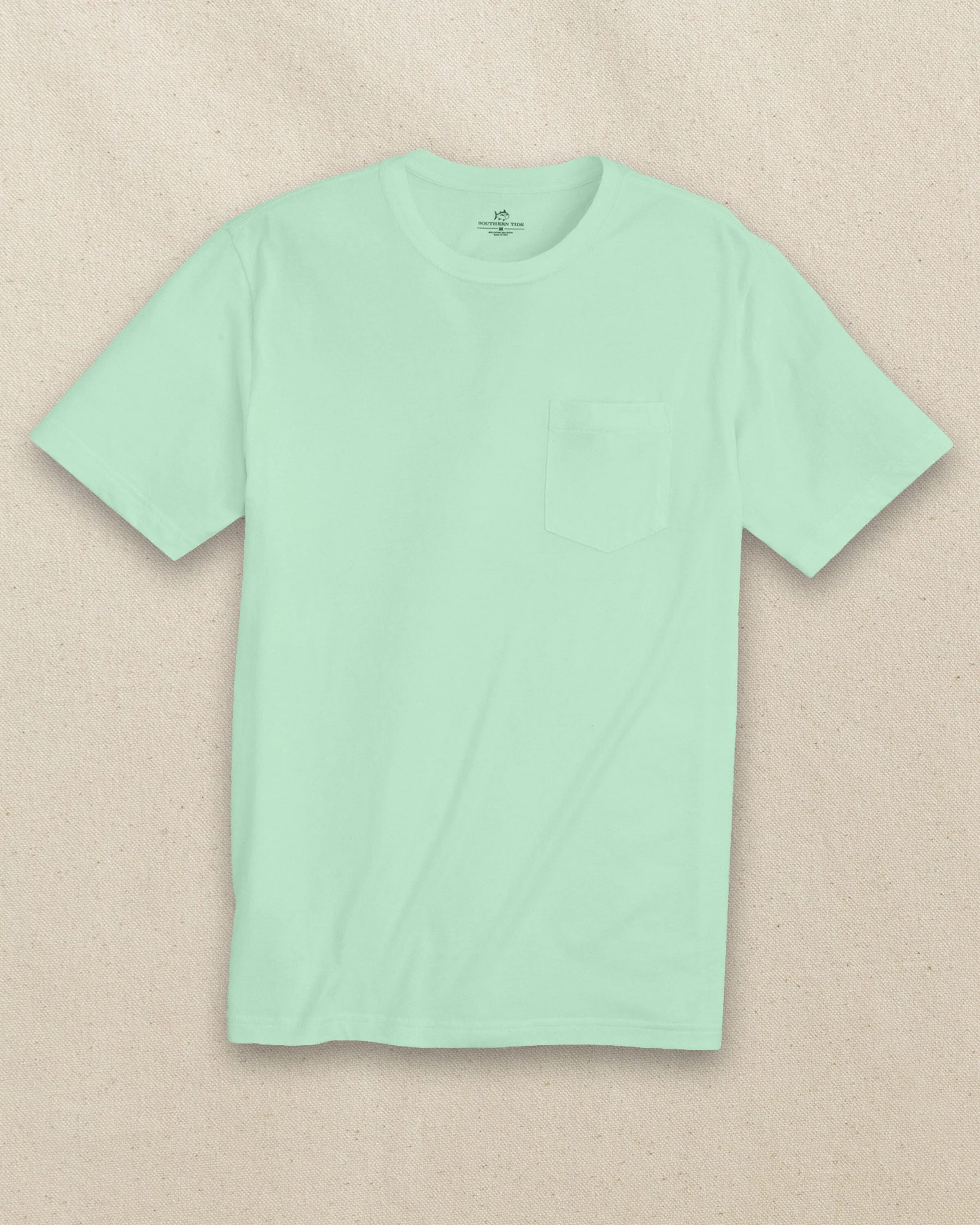 Classic Short Sleeve Pocket T-Shirt - Offshore Green sold by Southern Tide product image thumbnail 2