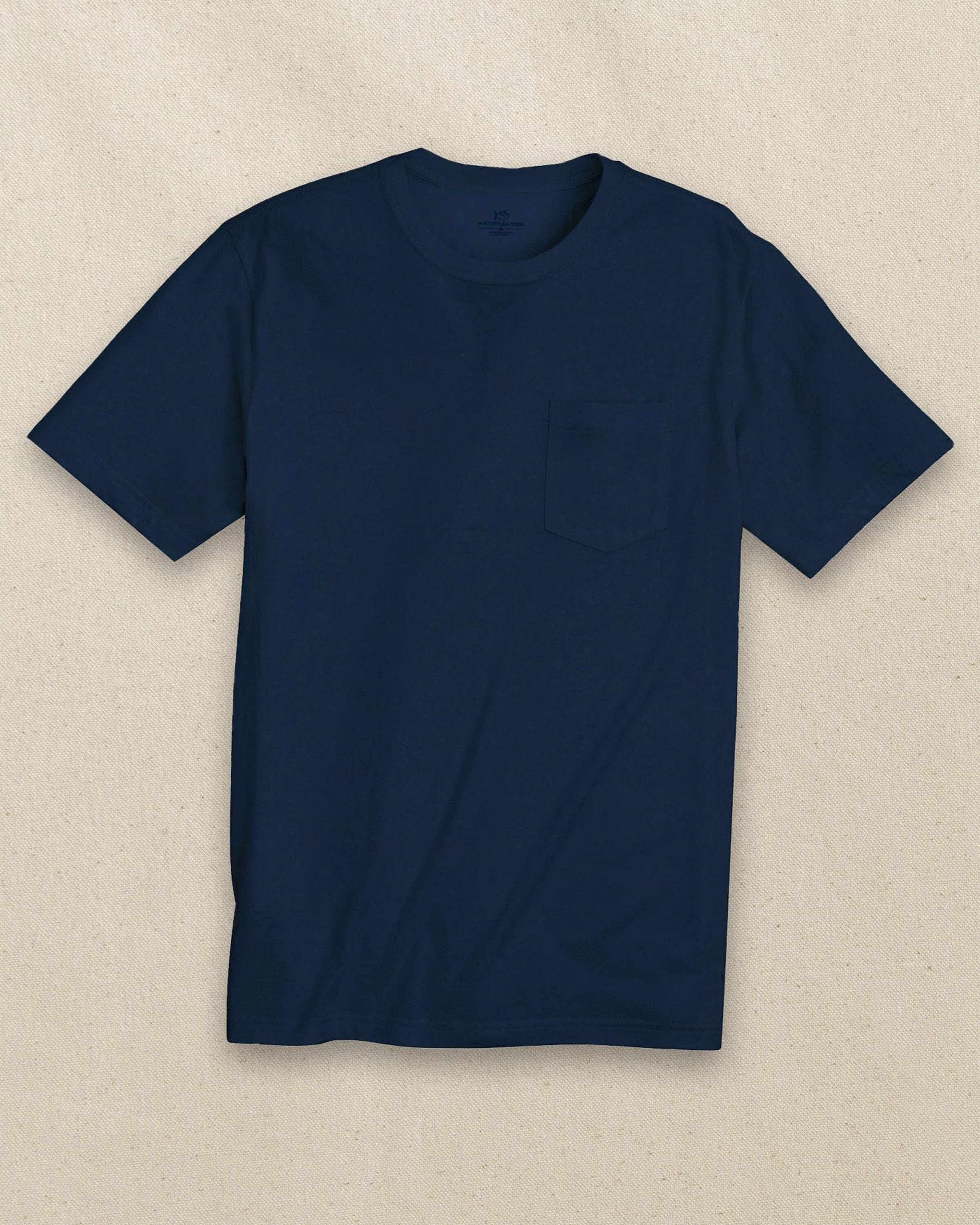 Classic Short Sleeve Pocket T-Shirt - Navy sold by Southern Tide product image thumbnail 2