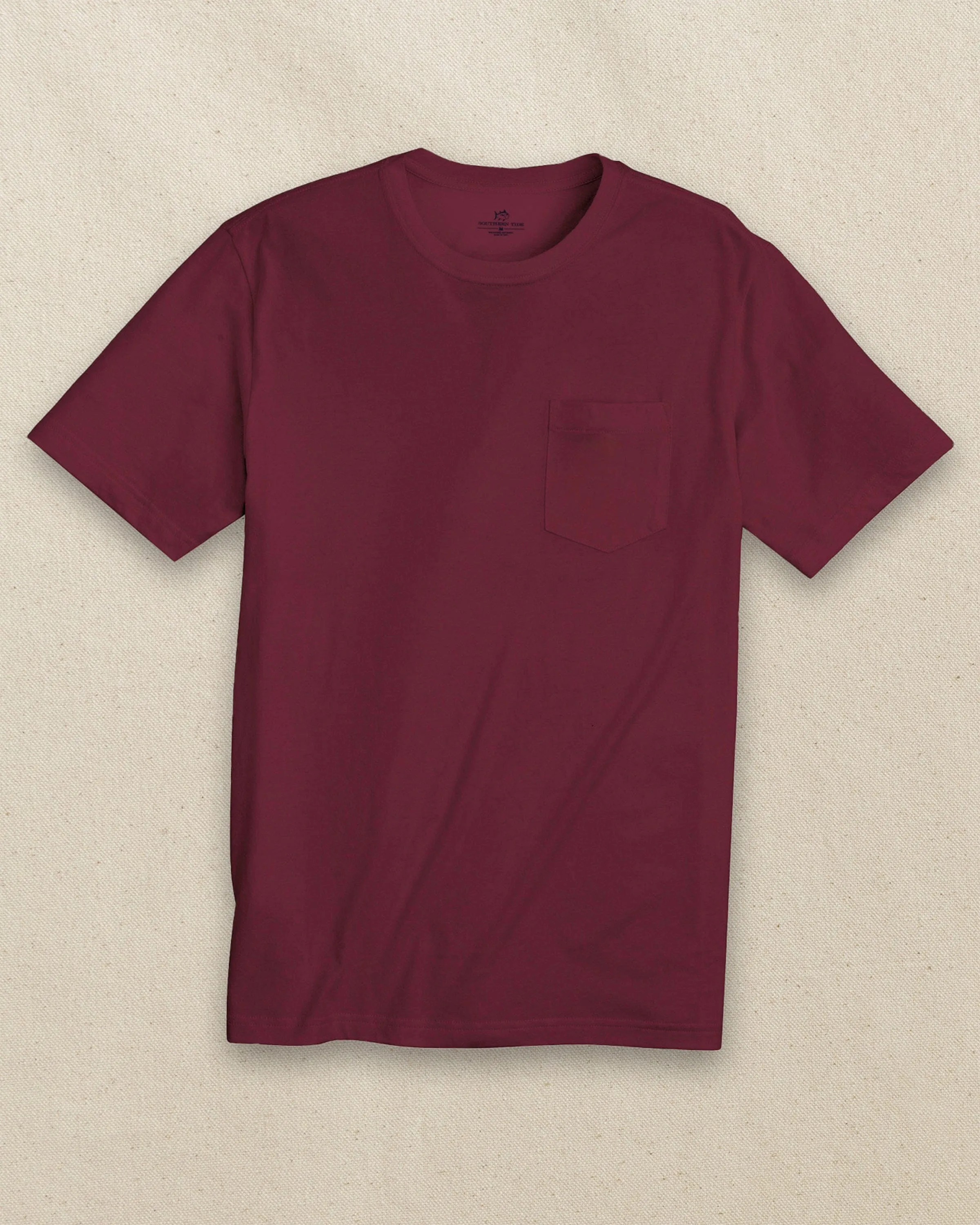 Classic Short Sleeve Pocket T-Shirt - Chianti sold by Southern Tide product image thumbnail 2