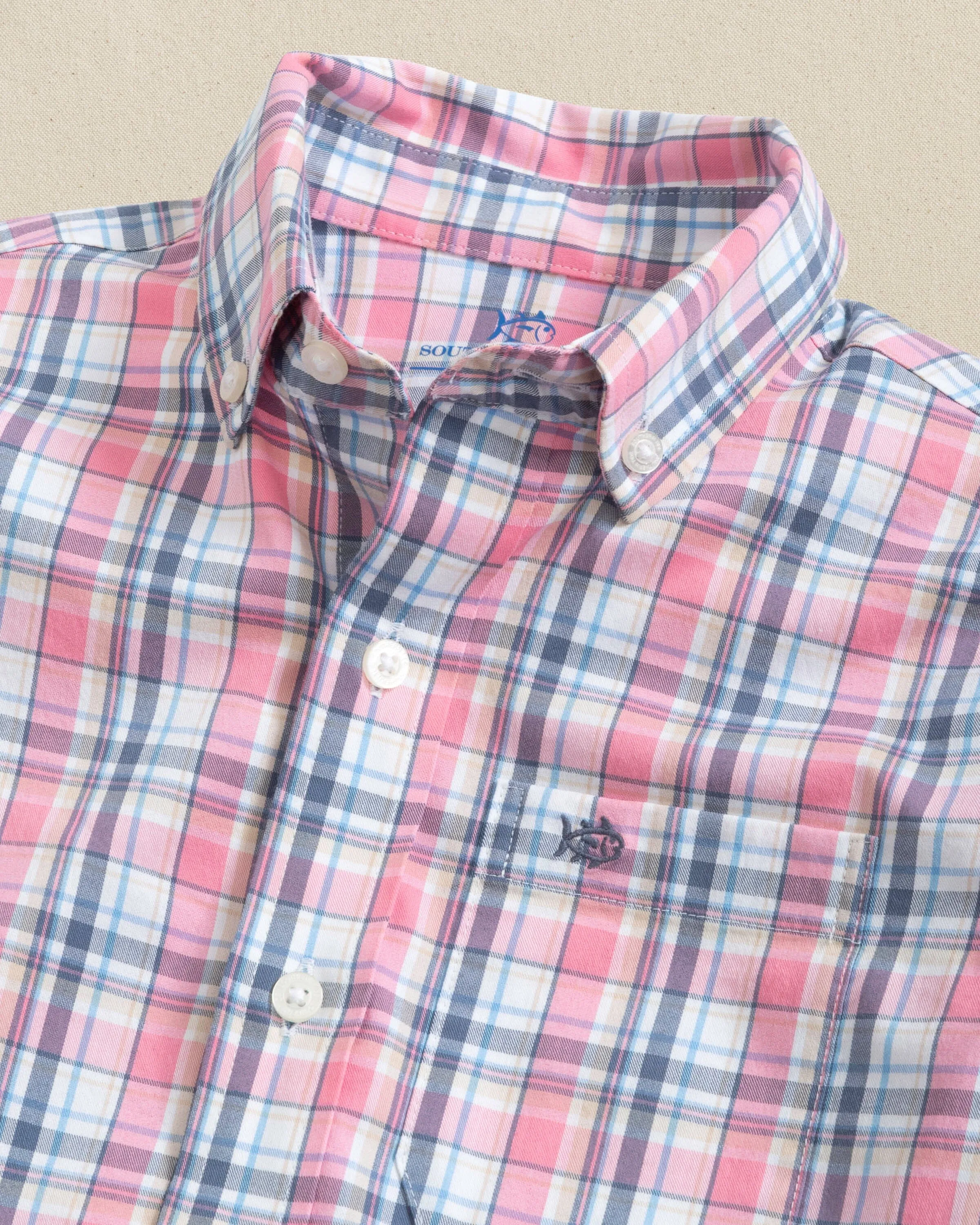 Boys Emerald Shores Coastal Passage Sport Shirt sold by Southern Tide product image thumbnail 2