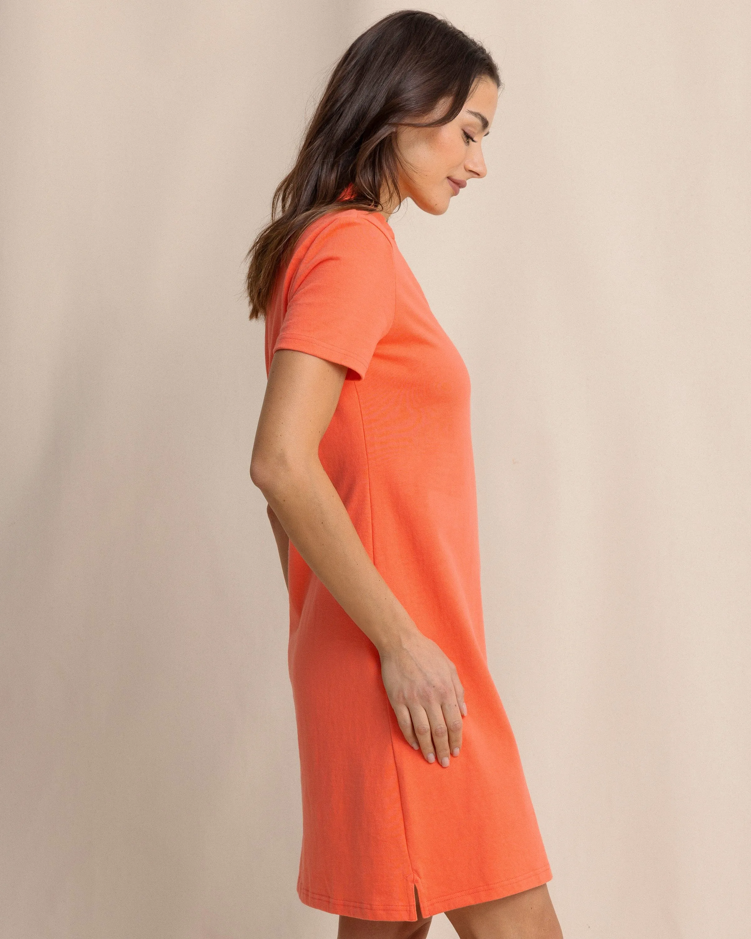 Demi Solid Short Sleeve Polo Dress sold by Southern Tide product image thumbnail 4
