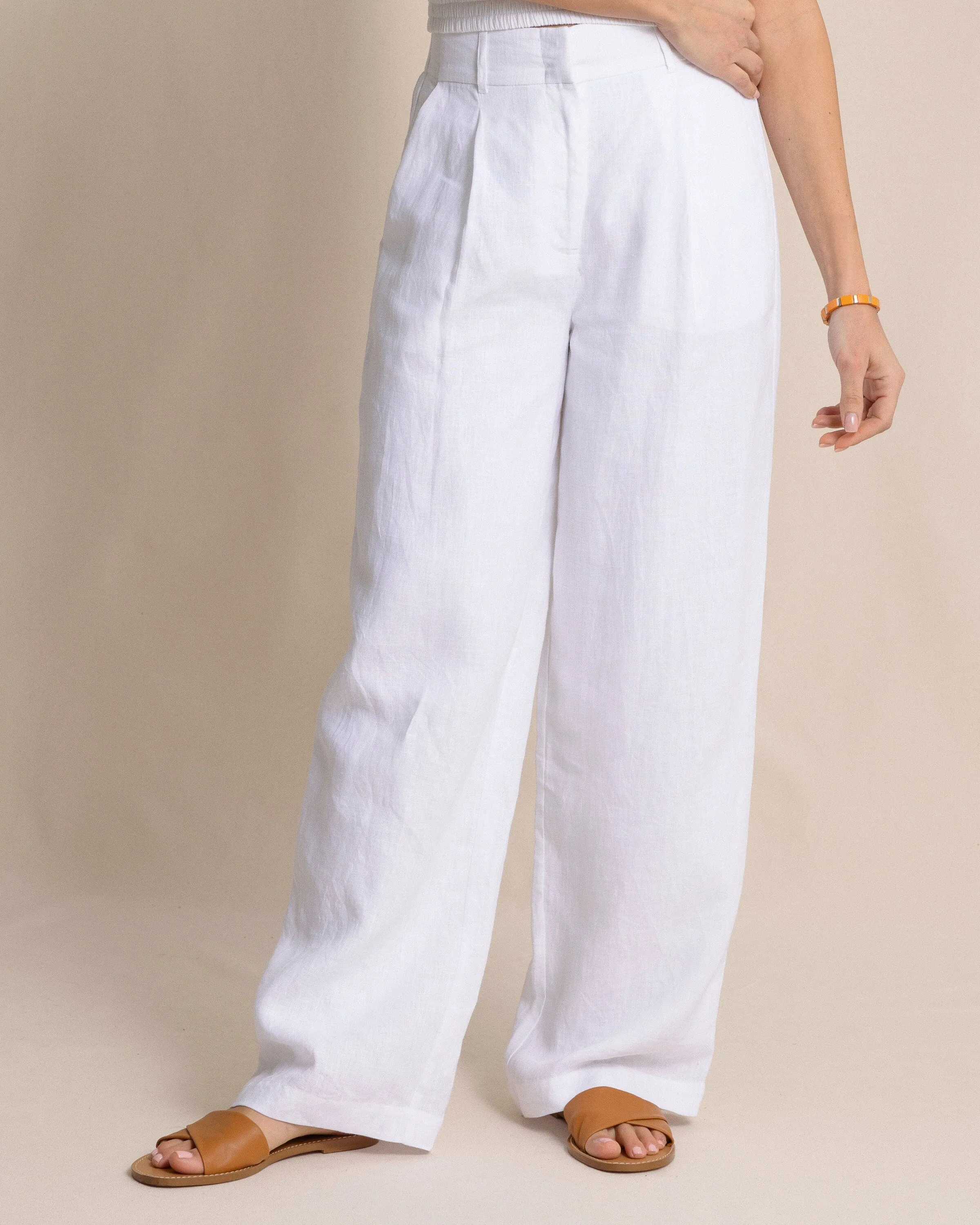 Rosalee Linen Pants sold by Southern Tide