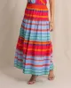 Juliet Calypso Cay Stripe Maxi Skirt sold by Southern Tide