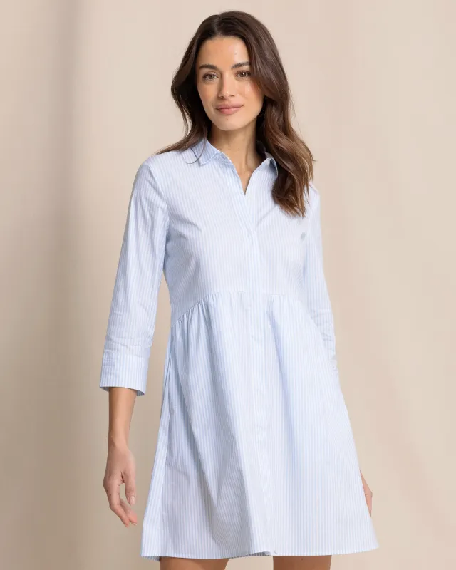 Cara brrr°® Stripe Dress made by Southern Tide