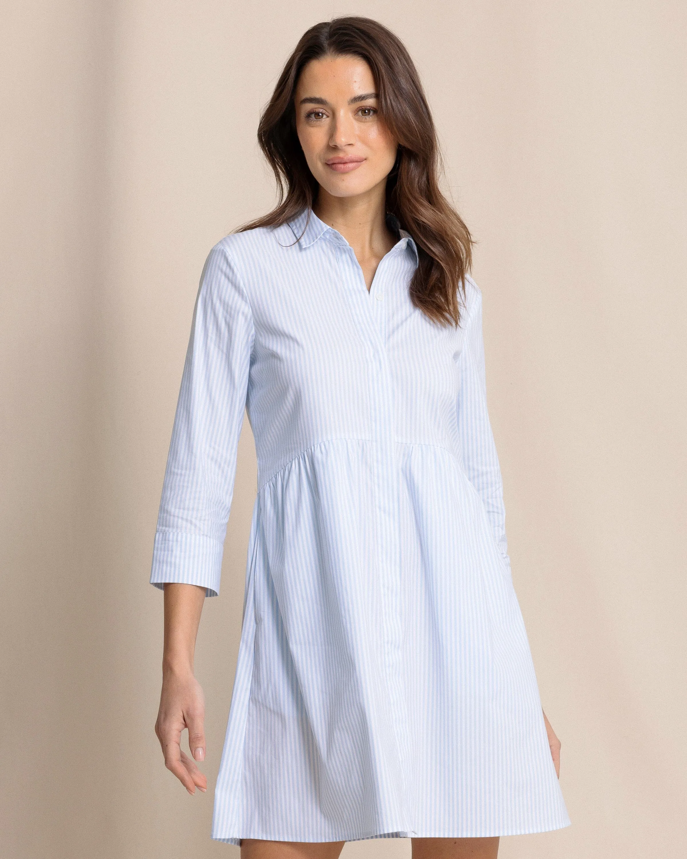 Cara brrr°® Stripe Dress sold by Southern Tide