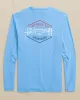 Spearfishing Badge Long Sleeve Performance T-Shirt sold by Southern Tide