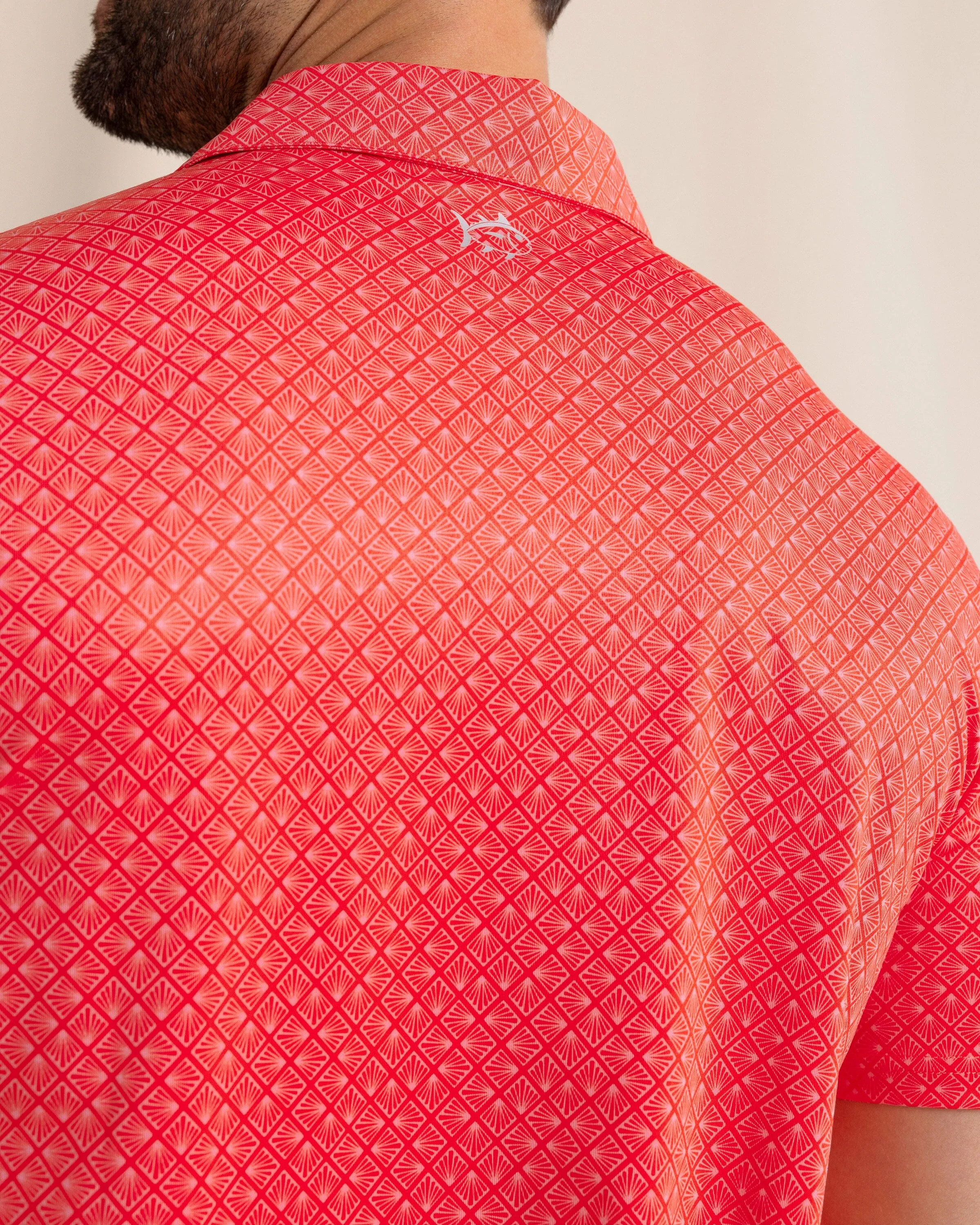 Driver Snazzy Scales Printed Polo sold by Southern Tide product image thumbnail 5