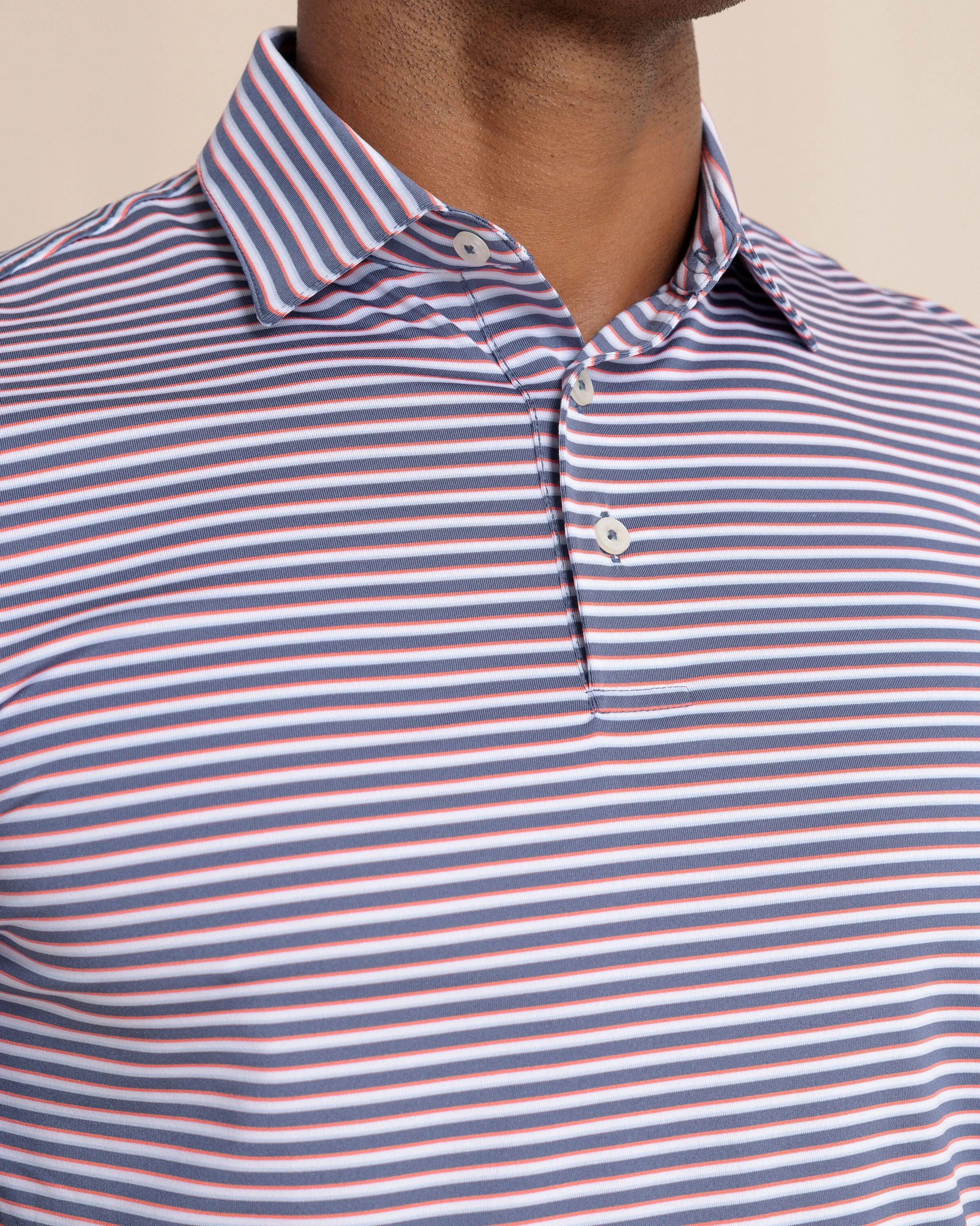 Driver Caravel Stripe Polo sold by Southern Tide product image thumbnail 2
