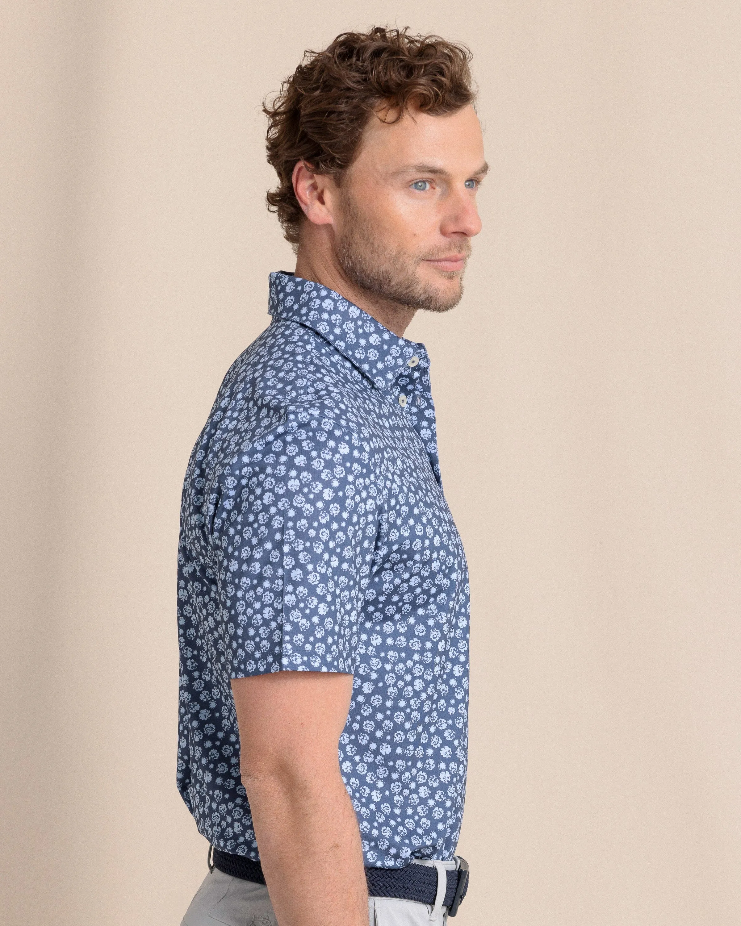 Driver Blossom Bliss Printed Polo sold by Southern Tide product image thumbnail 4