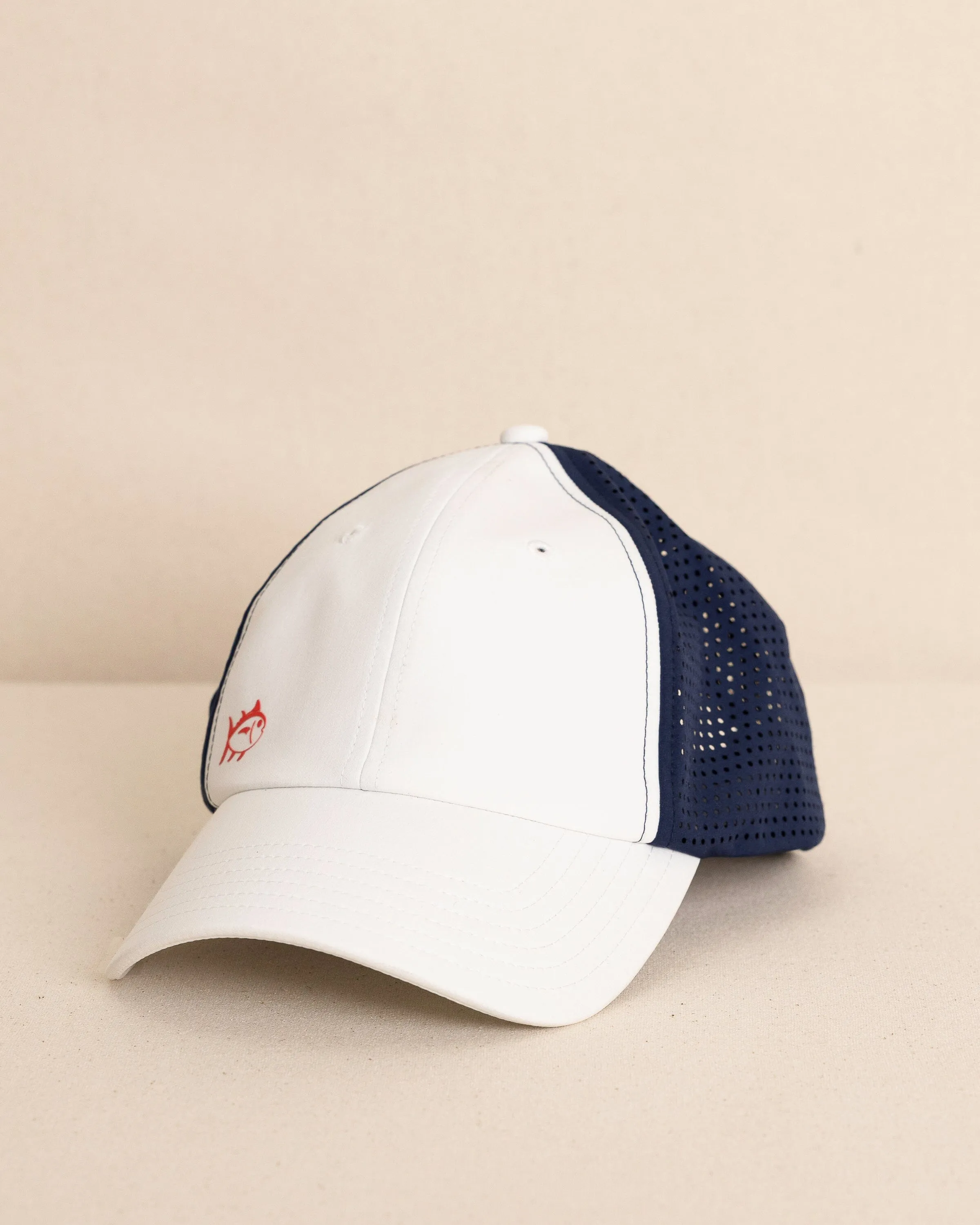 Salty Snapback Performance Hat sold by Southern Tide