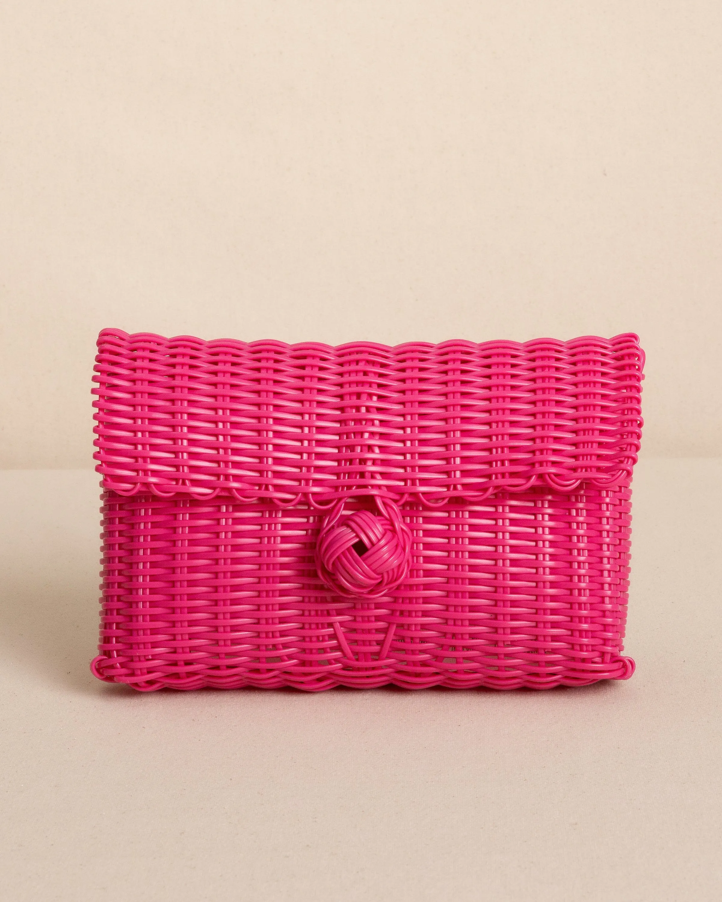 The Lilley Line Clutch - Hot Pink sold by Southern Tide