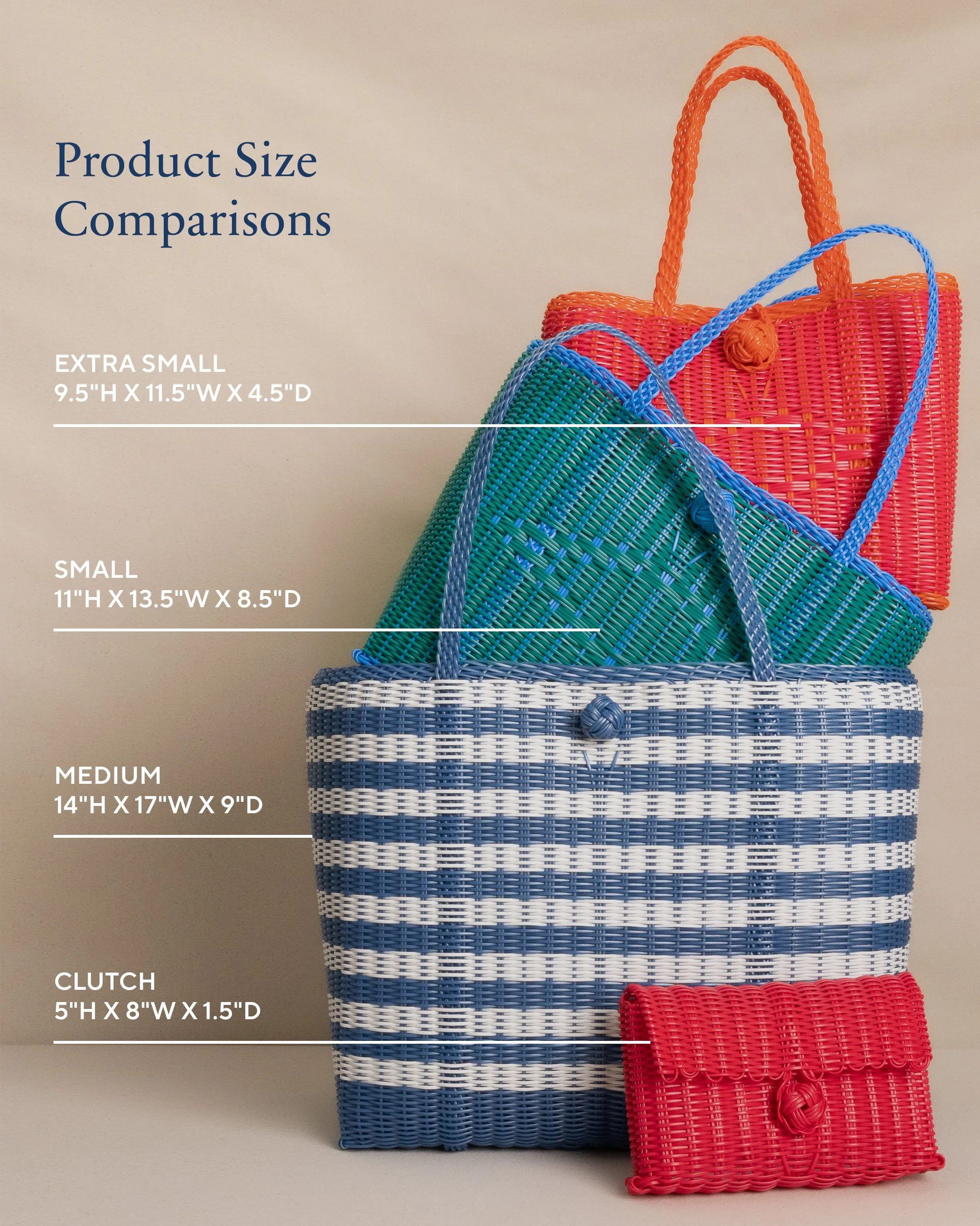 The Lilley Line Medium Tides Stripe Tote sold by Southern Tide product image thumbnail 3