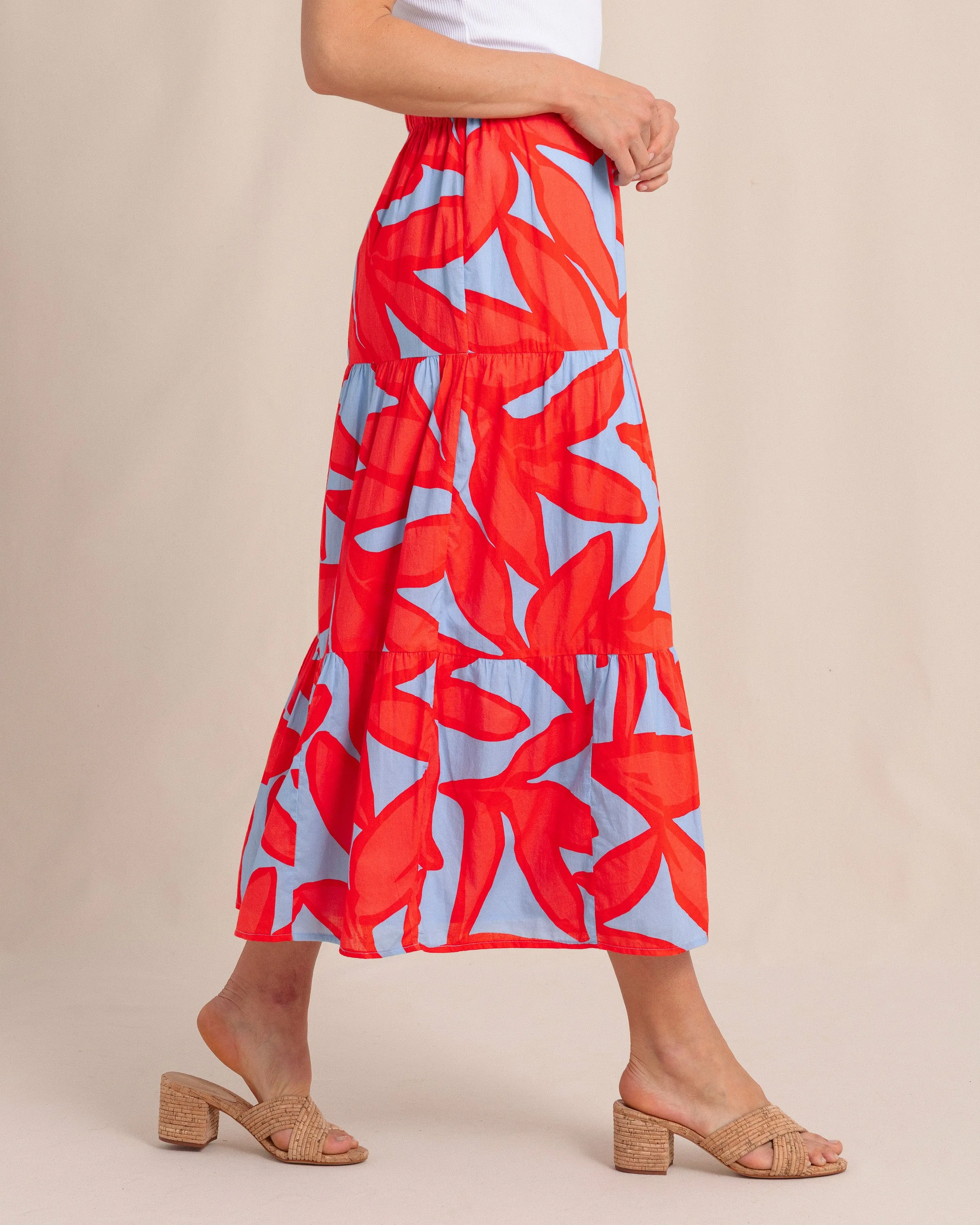 Vanna Garden Glory Printed Maxi Skirt sold by Southern Tide product image thumbnail 5