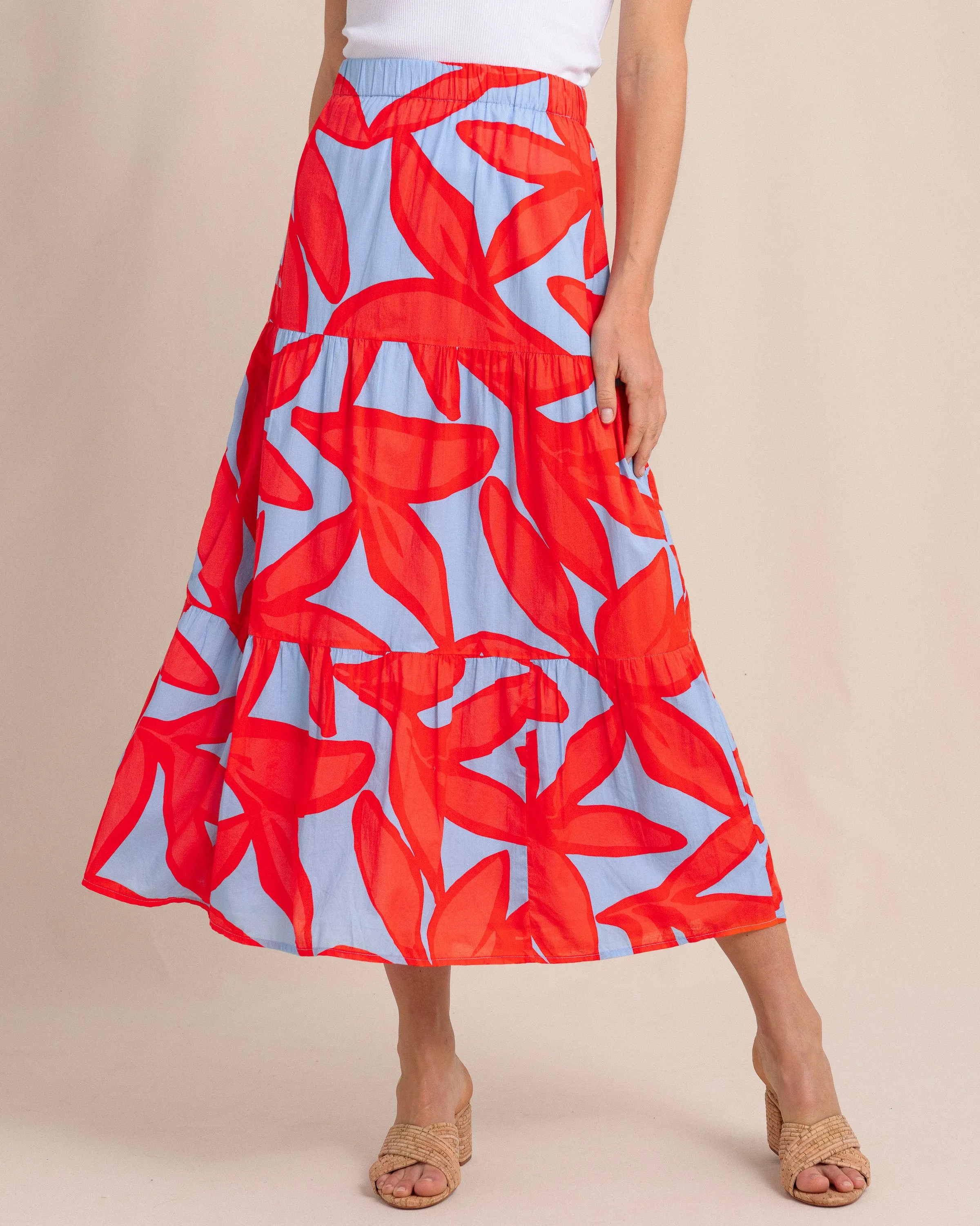 Vanna Garden Glory Printed Maxi Skirt sold by Southern Tide product image thumbnail 3