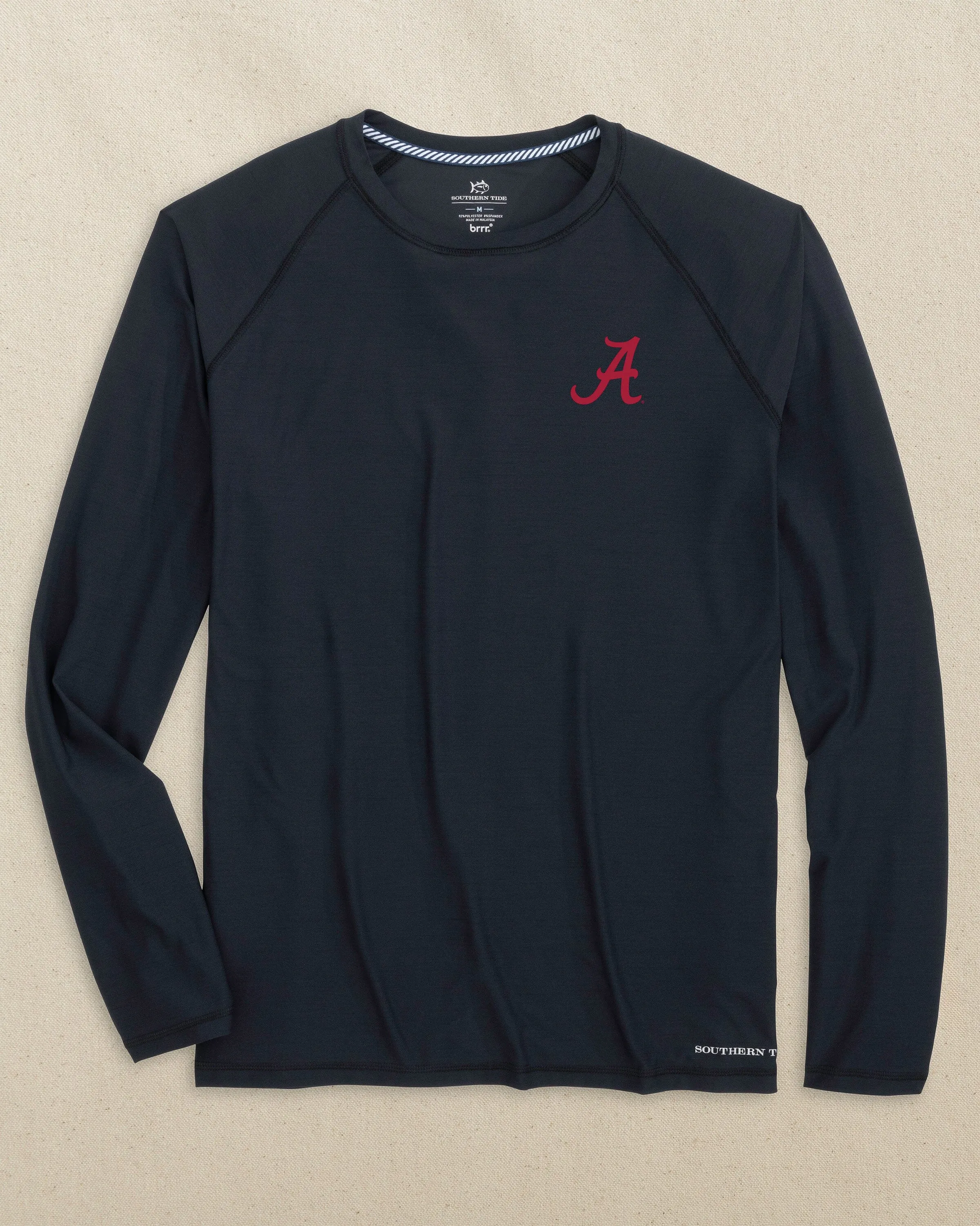 Alabama Crimson Tide brrr°®-illiant Performance Long Sleeve T-Shirt sold by Southern Tide product image thumbnail 3