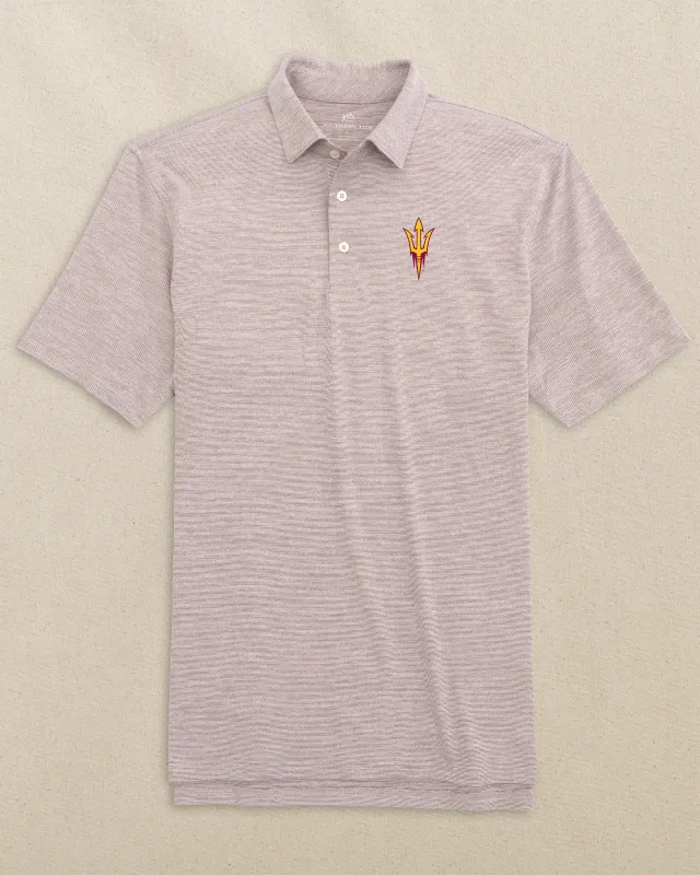 Arizona State Sun Devils Driver Spacedye Polo sold by Southern Tide