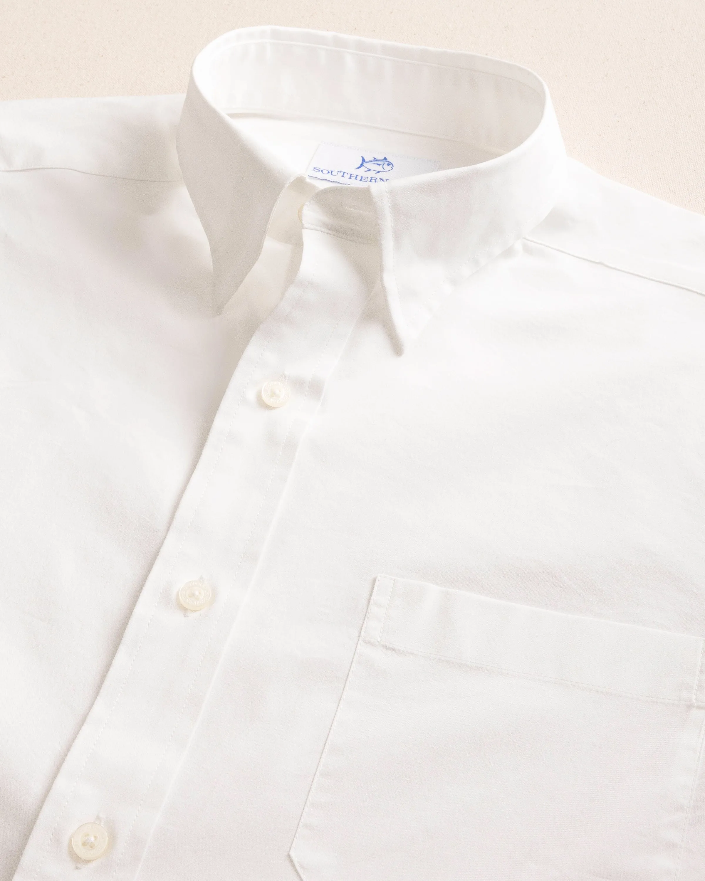 Charleston Overbrook Solid Long Sleeve Sport Shirt sold by Southern Tide product image thumbnail 2