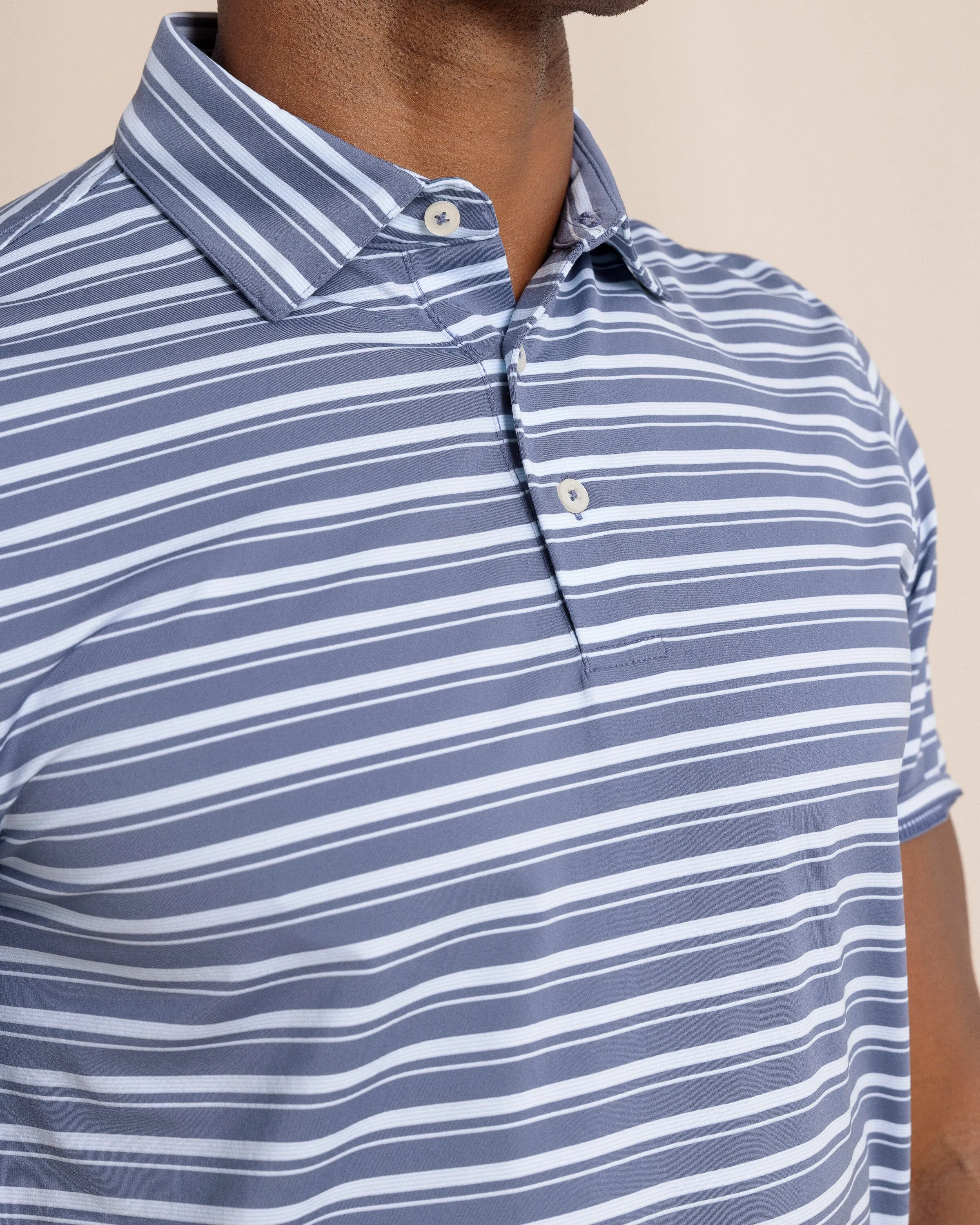 brrr°®-eeze Pearl Cove Stripe Polo sold by Southern Tide product image thumbnail 4