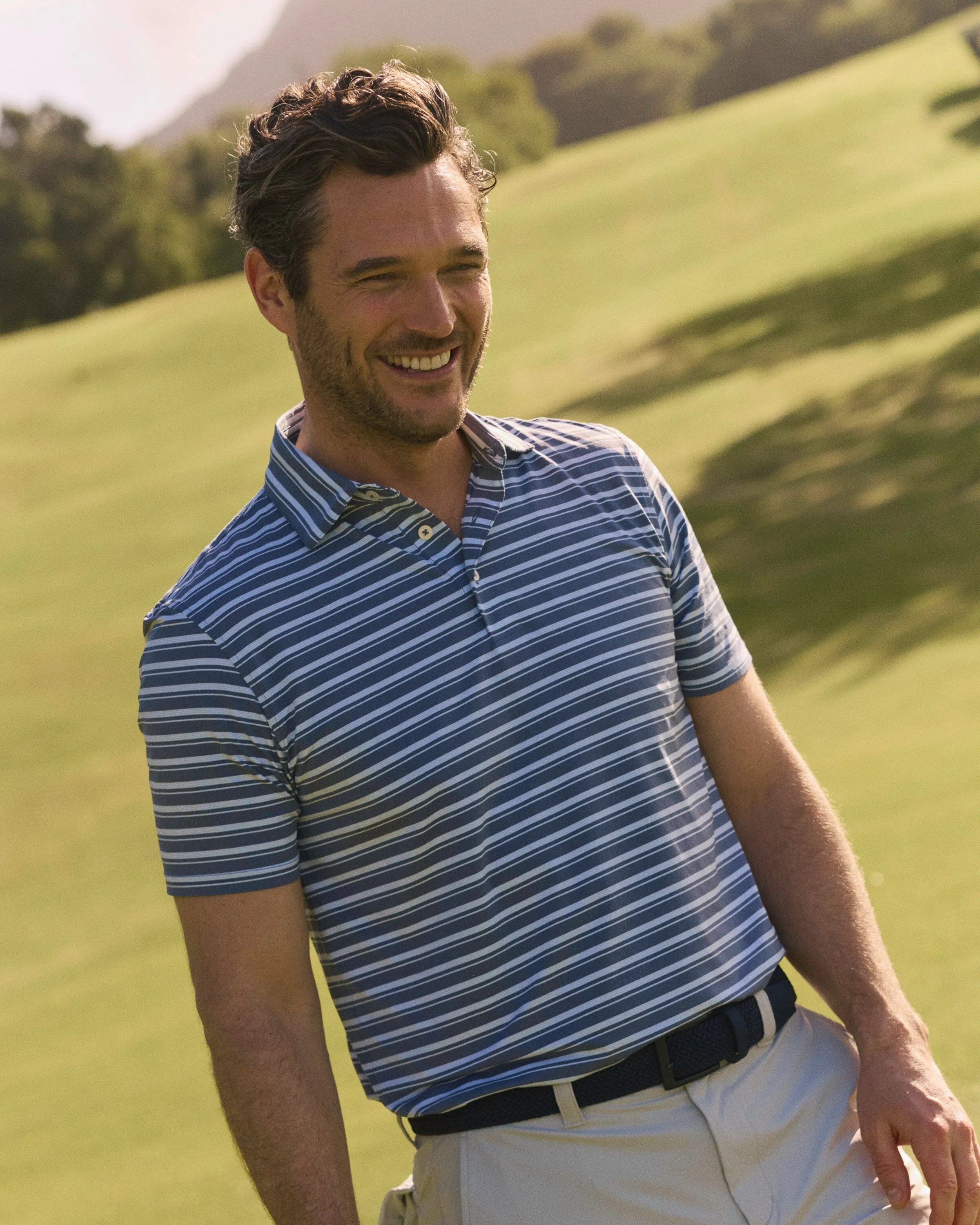 brrr°®-eeze Pearl Cove Stripe Polo sold by Southern Tide