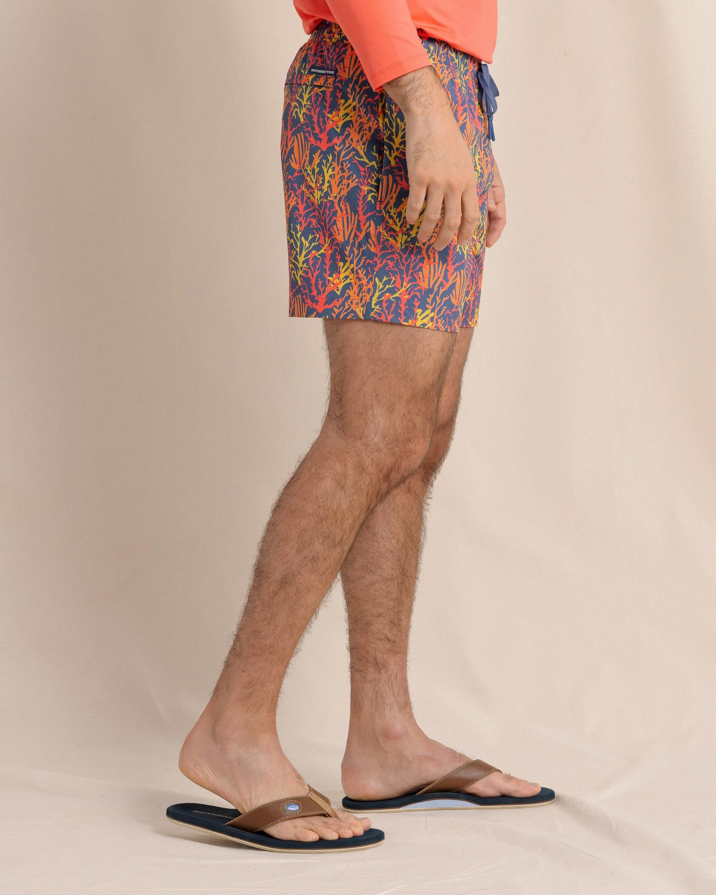 Coral Hideaway Swim Trunk sold by Southern Tide product image thumbnail 4