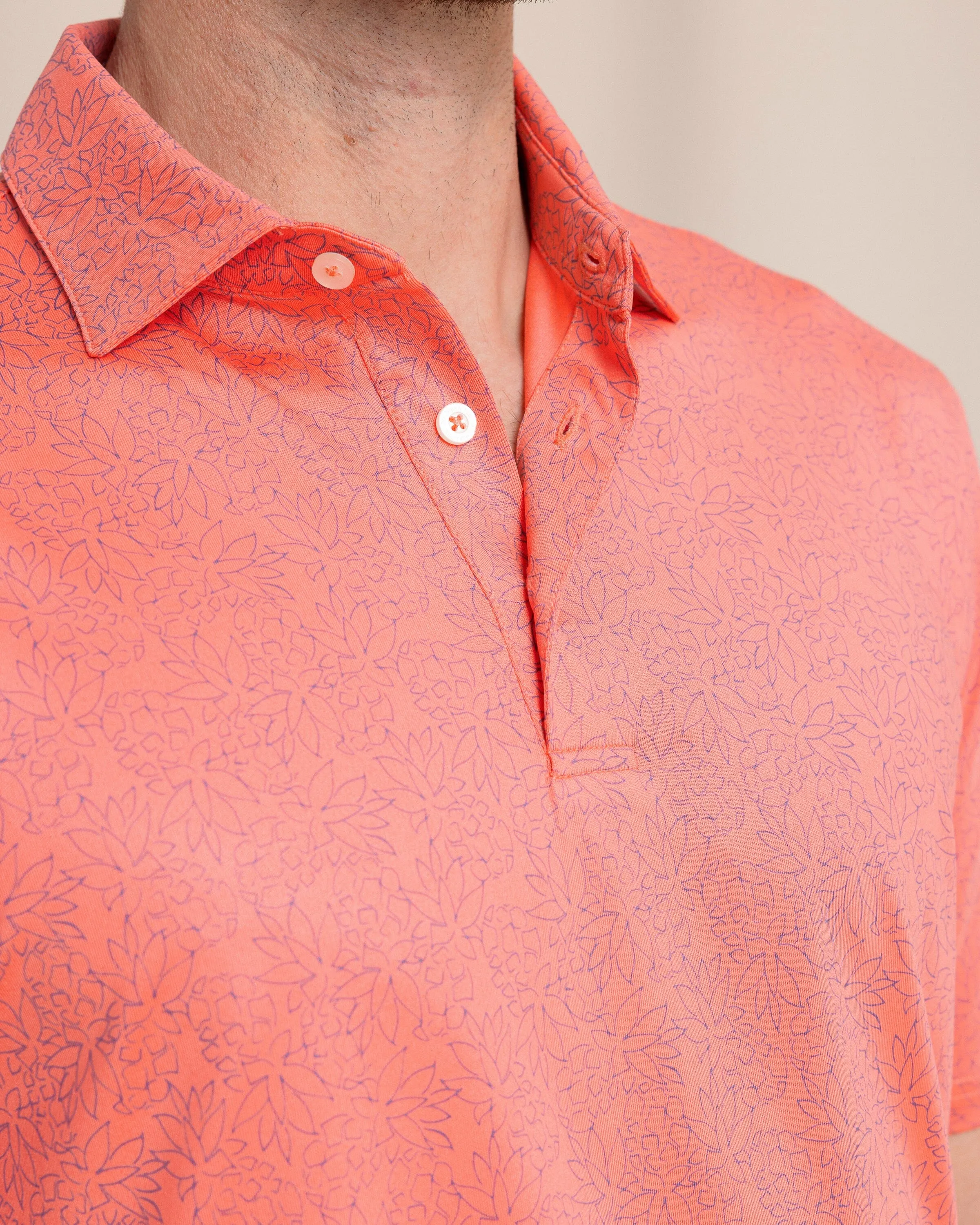 Driver Pineapple Paradise Printed Polo sold by Southern Tide product image thumbnail 2