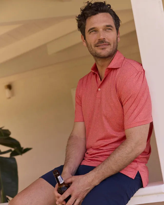 Driver Pineapple Paradise Printed Polo sold by Southern Tide