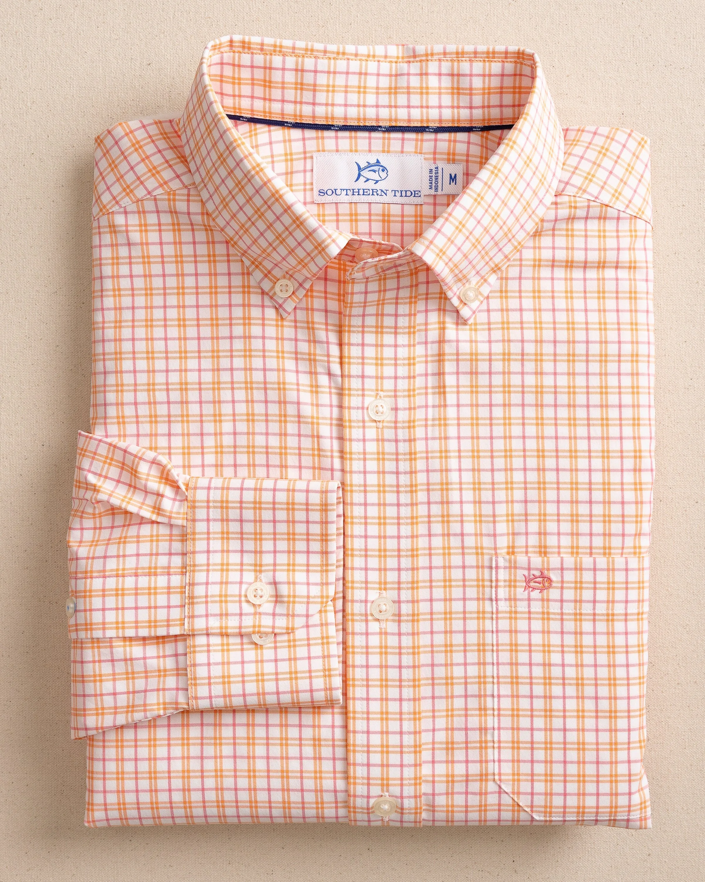 Turnberry Plaid Intercoastal Long Sleeve Sport Shirt sold by Southern Tide product image thumbnail 5