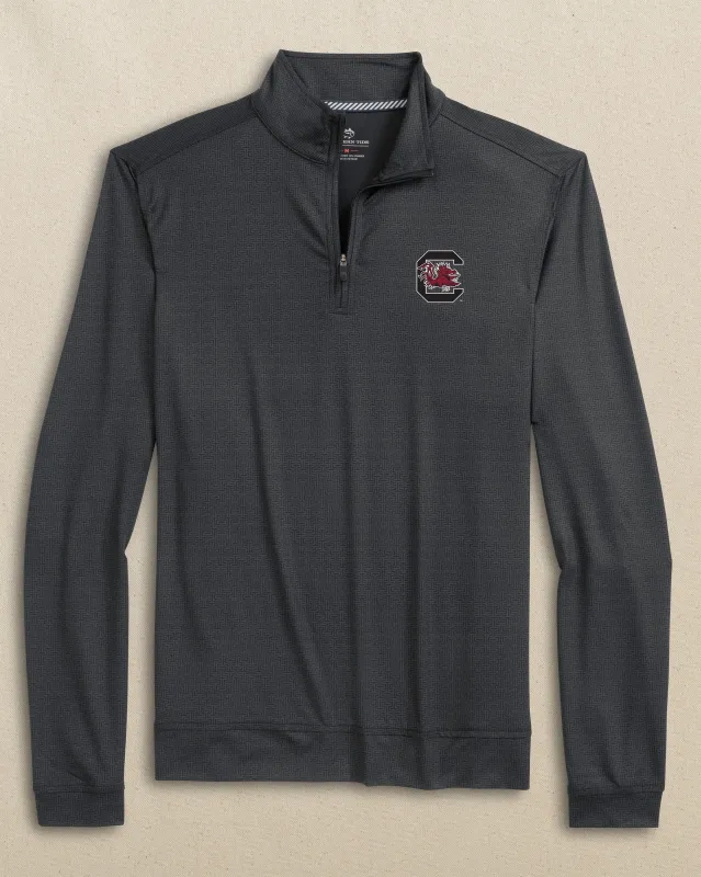 USC Gamecocks Cruiser ST Geo Printed Quarter Zip sold by Southern Tide