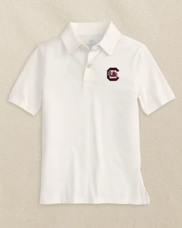 USC Gamecocks Boys Driver Polo Shirt sold by Southern Tide