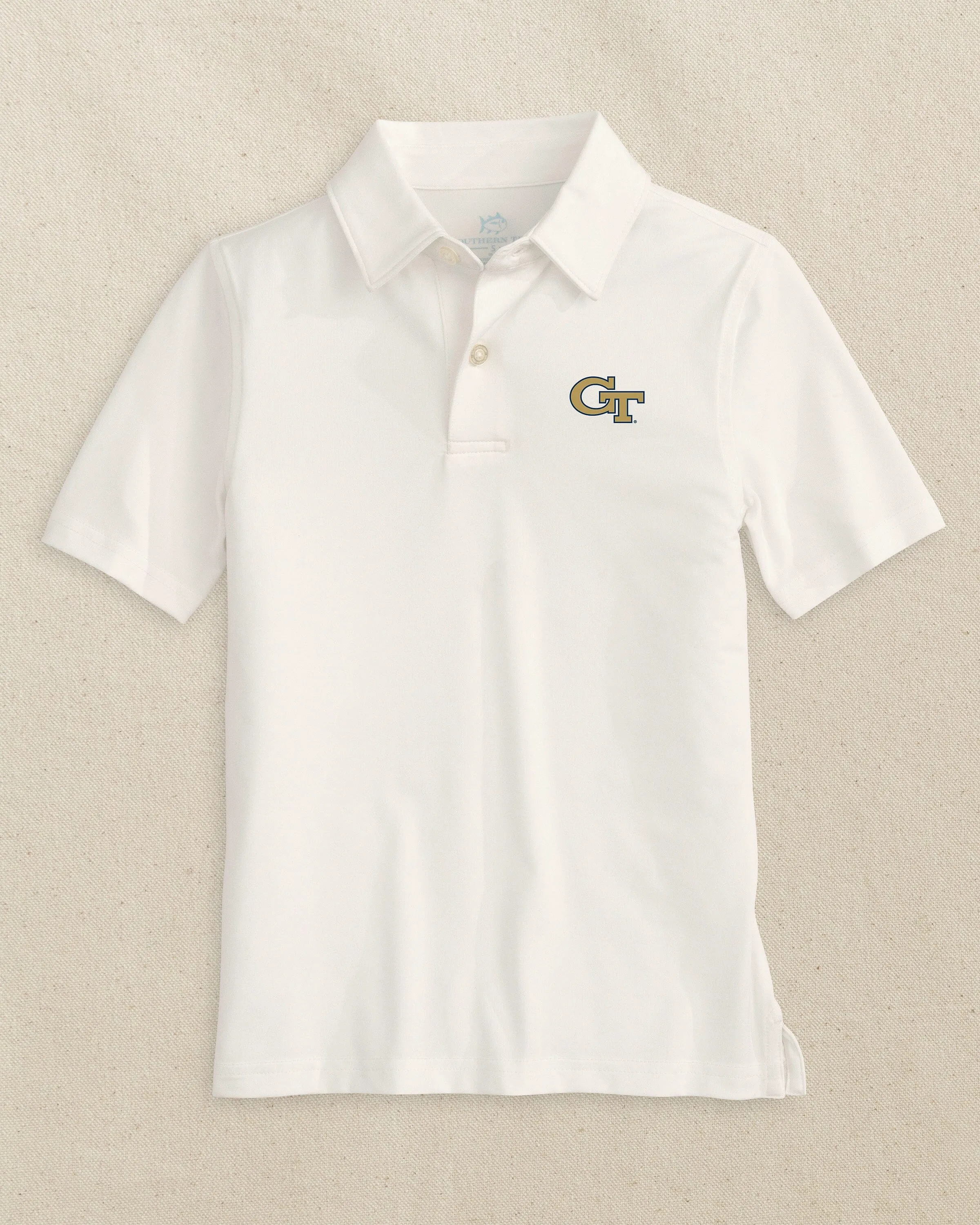 Georgia Tech Boys Driver Performance Polo Shirt sold by Southern Tide product image thumbnail 4