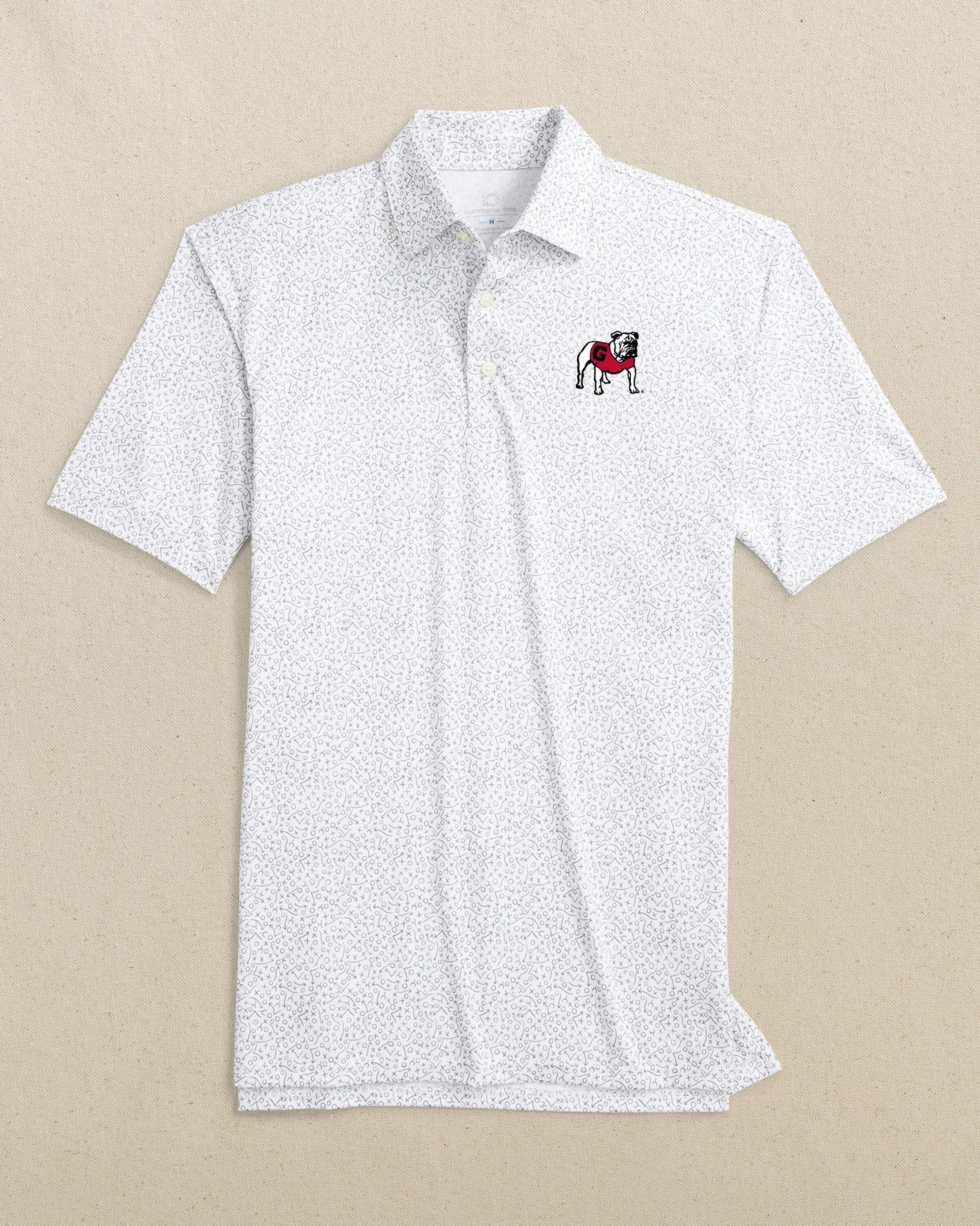Georgia Bulldogs Driver Gameplay Polo sold by Southern Tide product image thumbnail 3