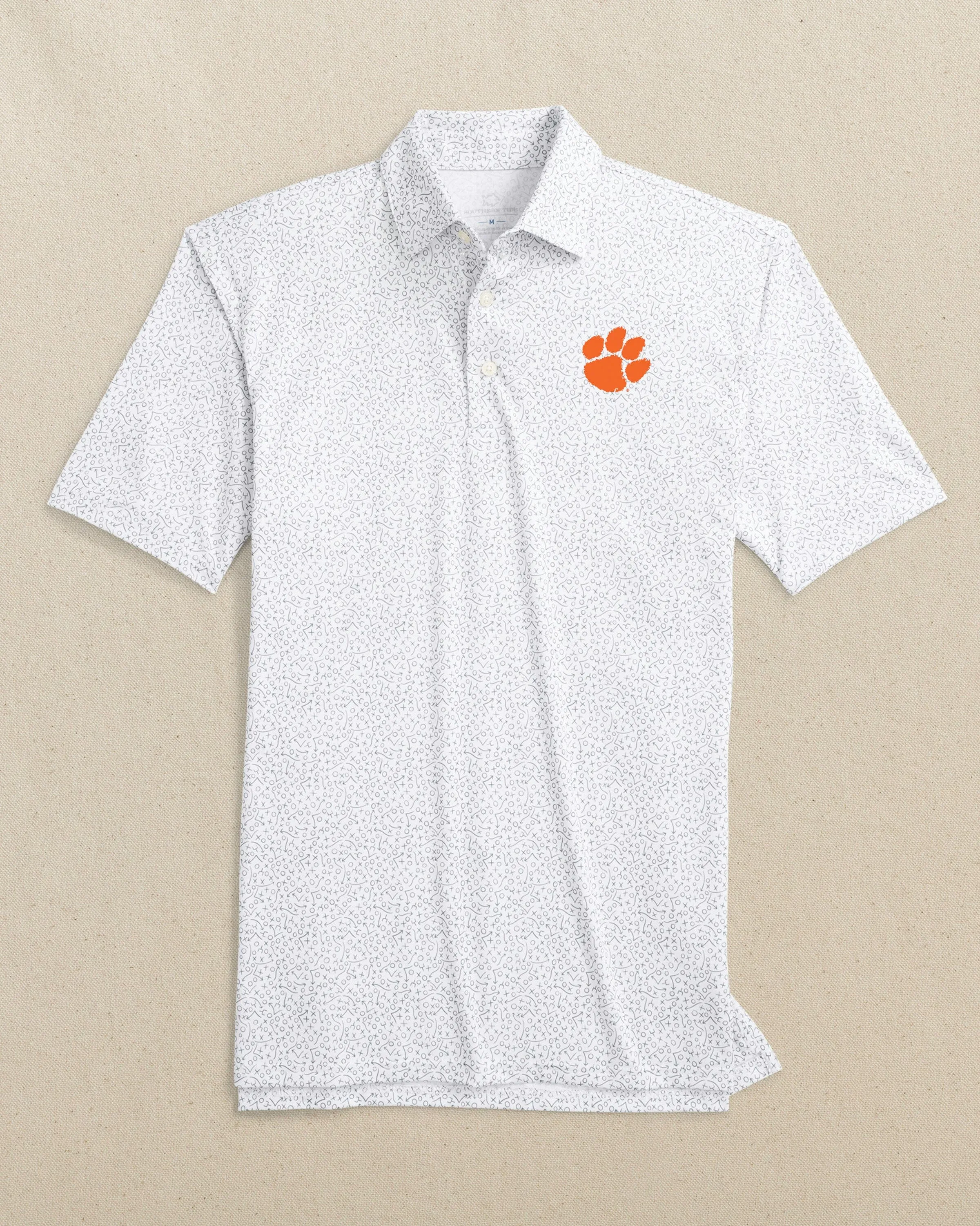 Clemson Tigers Driver Gameplay Polo sold by Southern Tide product image thumbnail 3