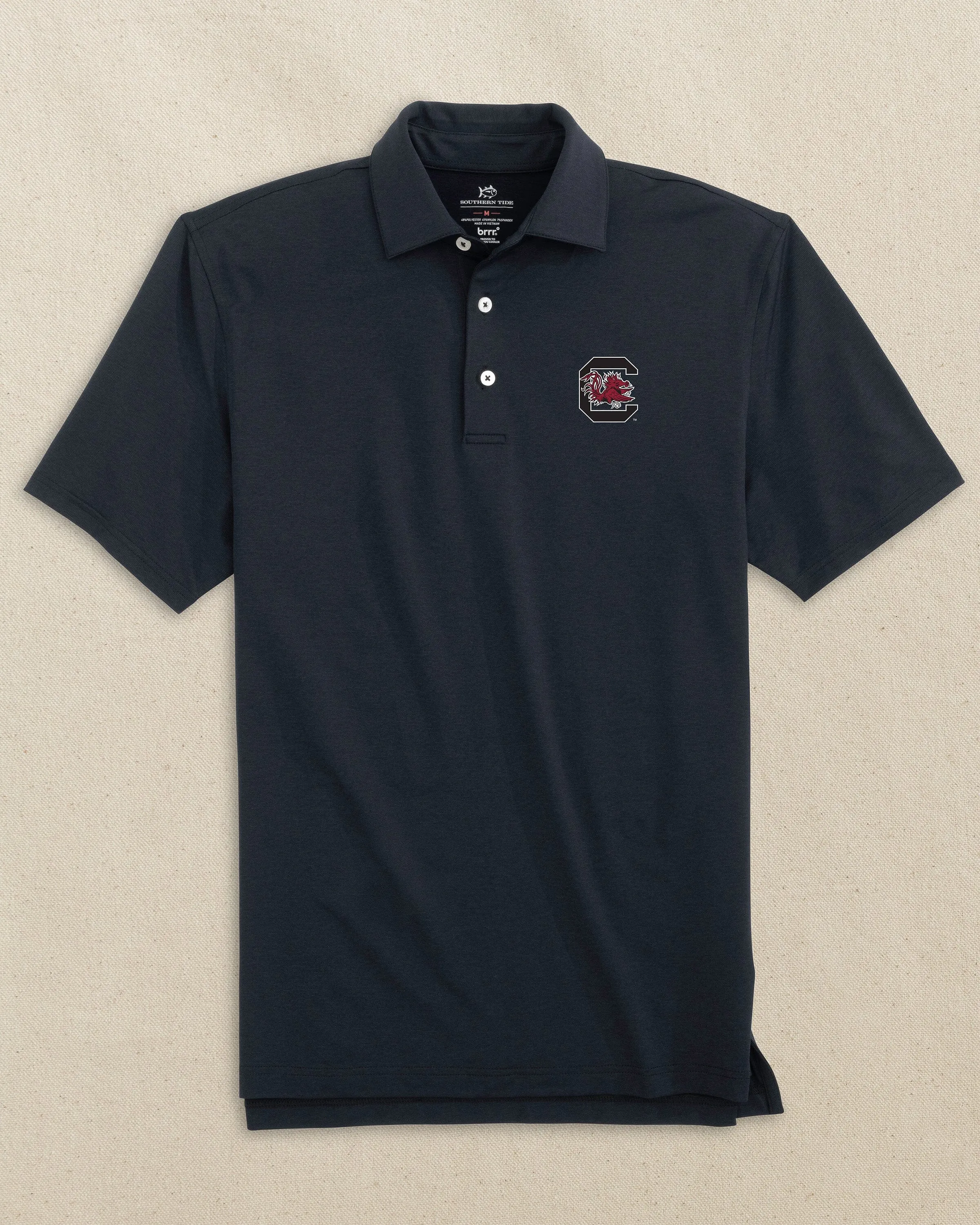 USC Gamecocks brrr°®-eeze Heather Polo sold by Southern Tide product image thumbnail 2