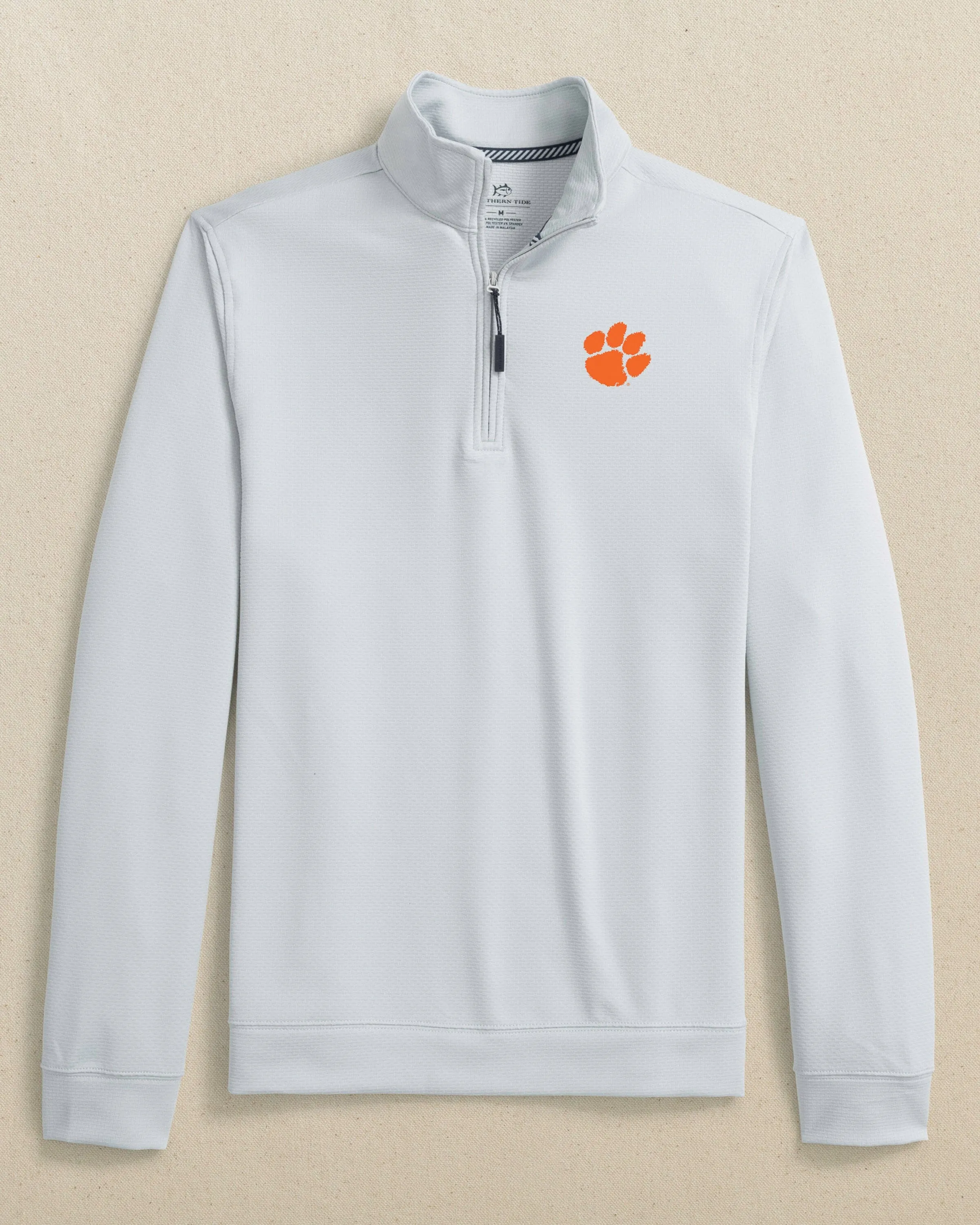 Clemson Tigers Schooner Quarter Zip sold by Southern Tide product image thumbnail 4