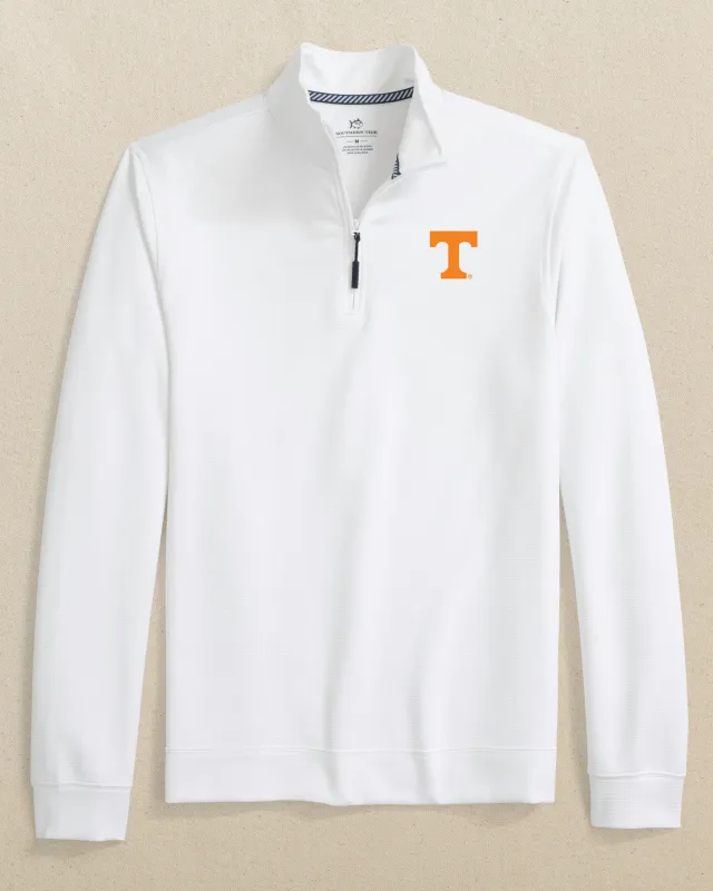 Tennessee Vols Schooner Quarter Zip sold by Southern Tide