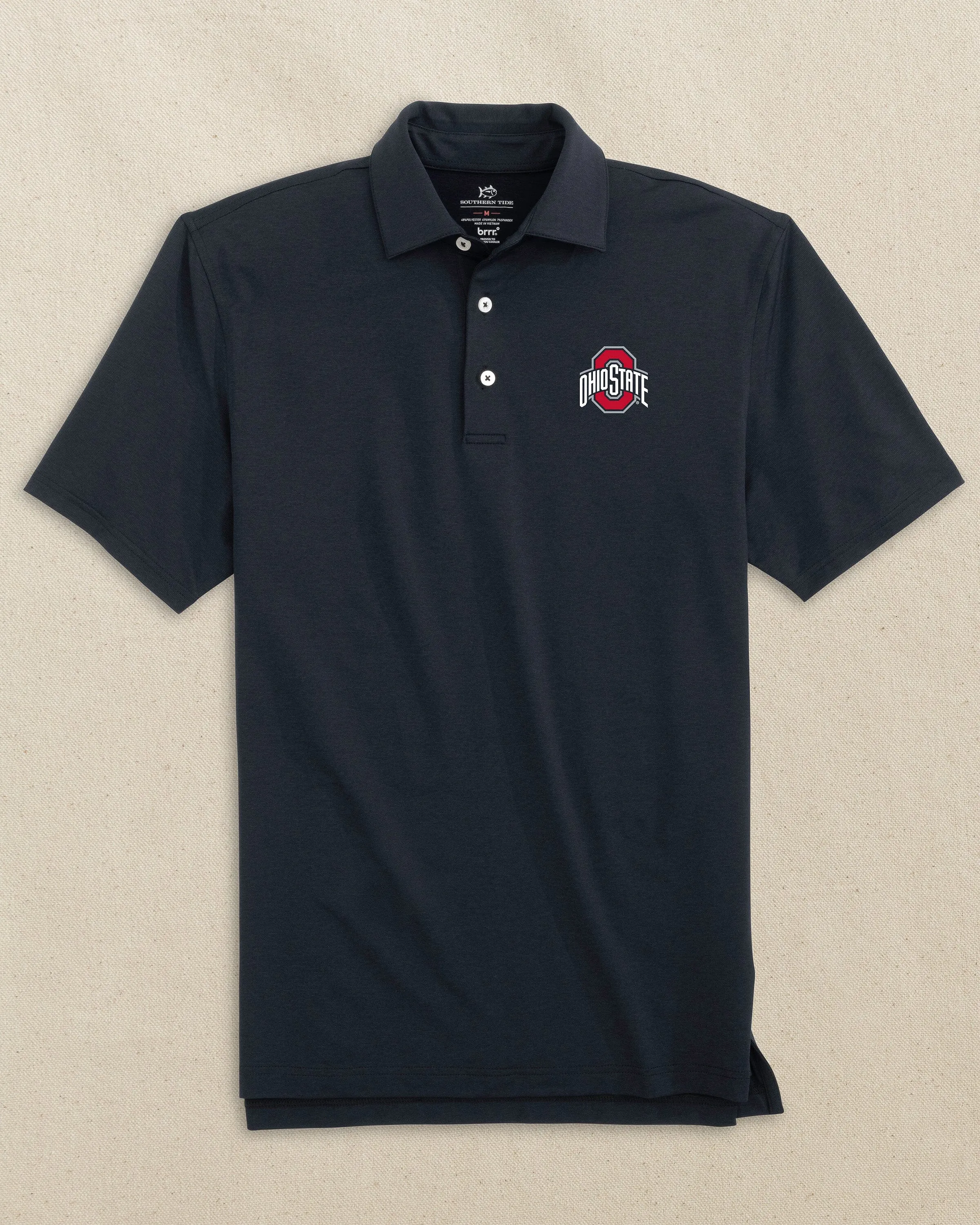 Ohio State Buckeyes brrr°®-eeze Heather Performance Polo sold by Southern Tide product image thumbnail 2