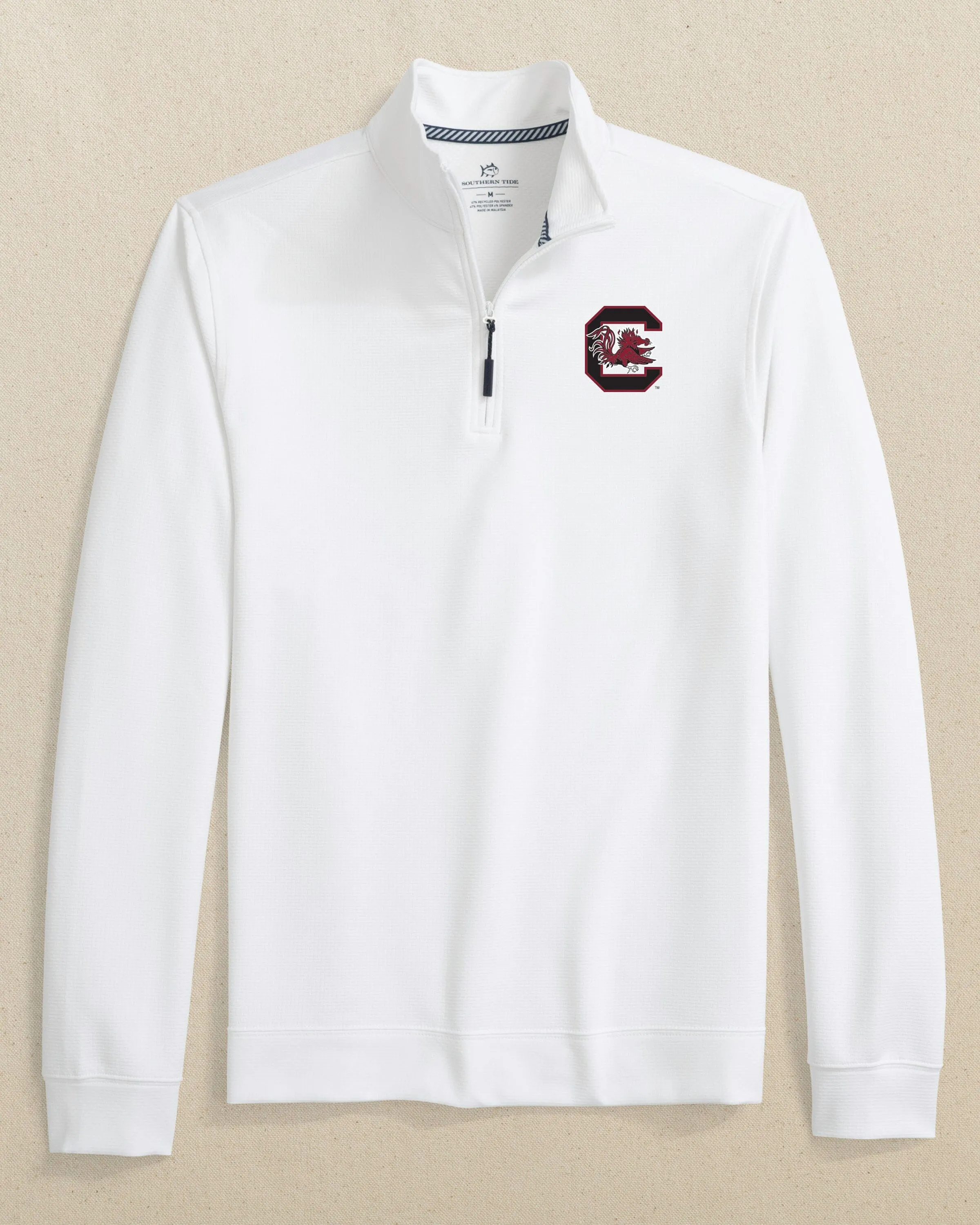USC Gamecocks Schooner Quarter Zip sold by Southern Tide