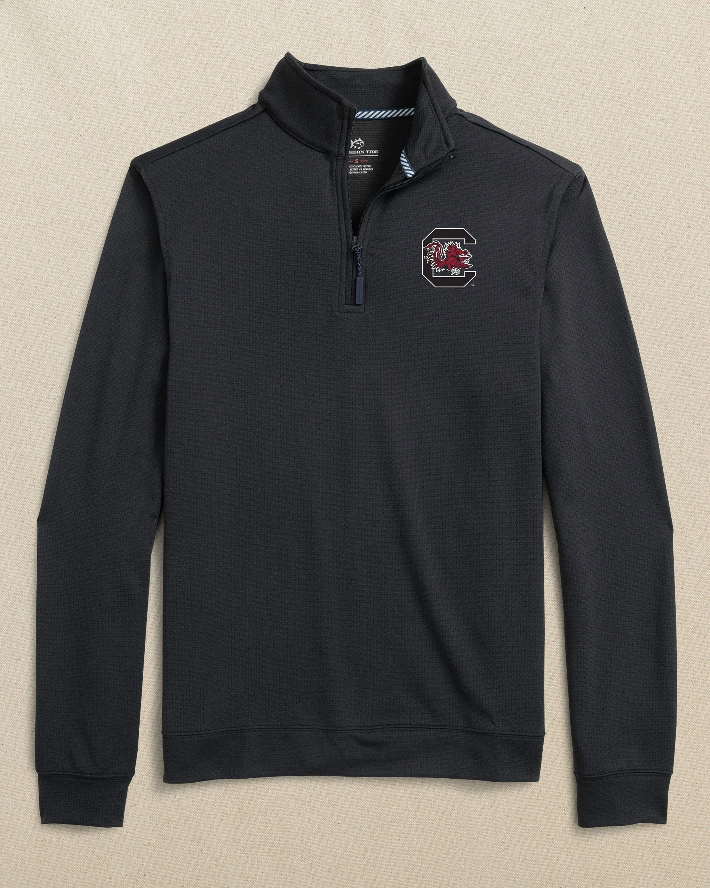 USC Gamecocks Schooner Quarter Zip sold by Southern Tide product image thumbnail 4