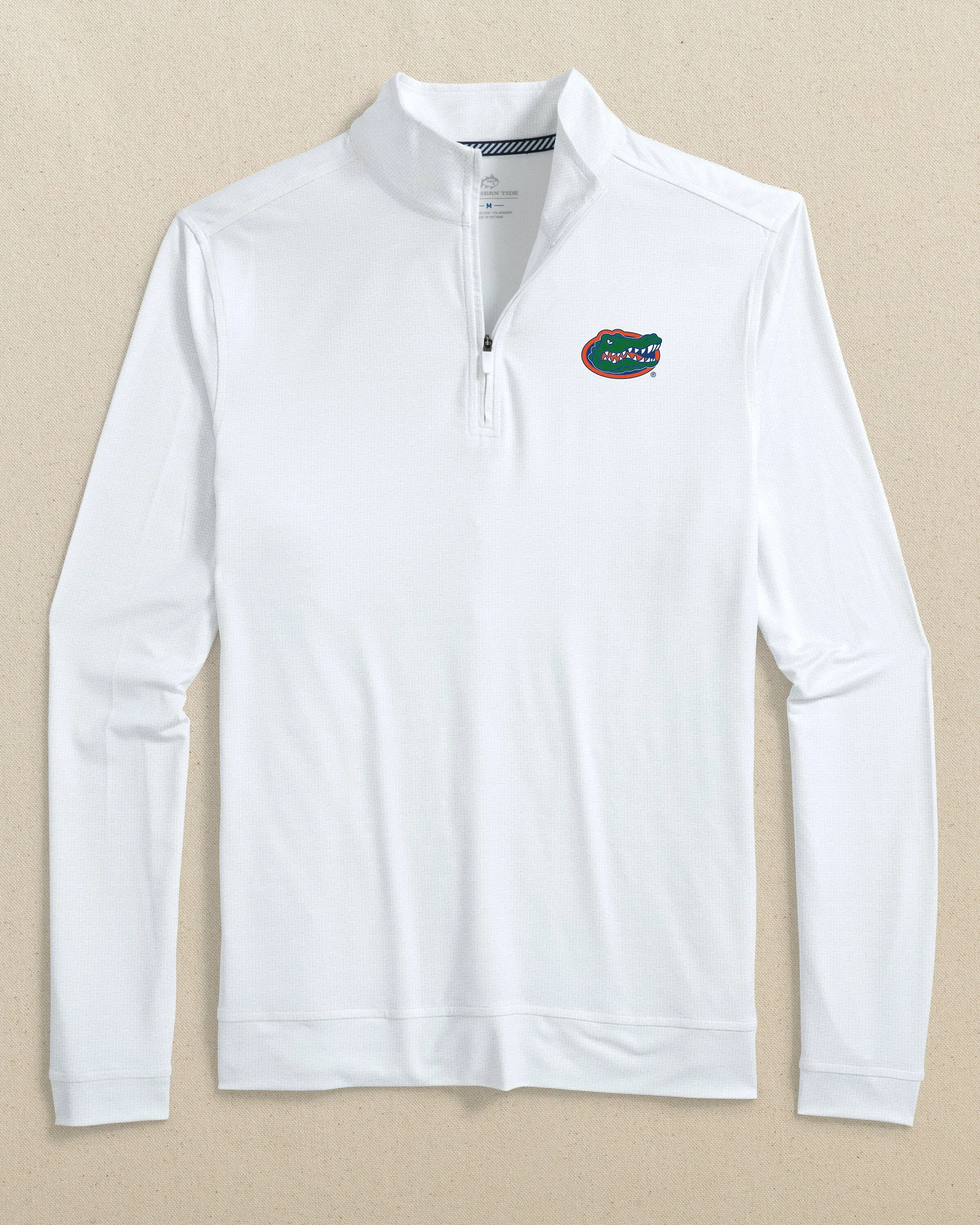 Florida Gators Cruiser ST Geo Printed Quarter Zip sold by Southern Tide