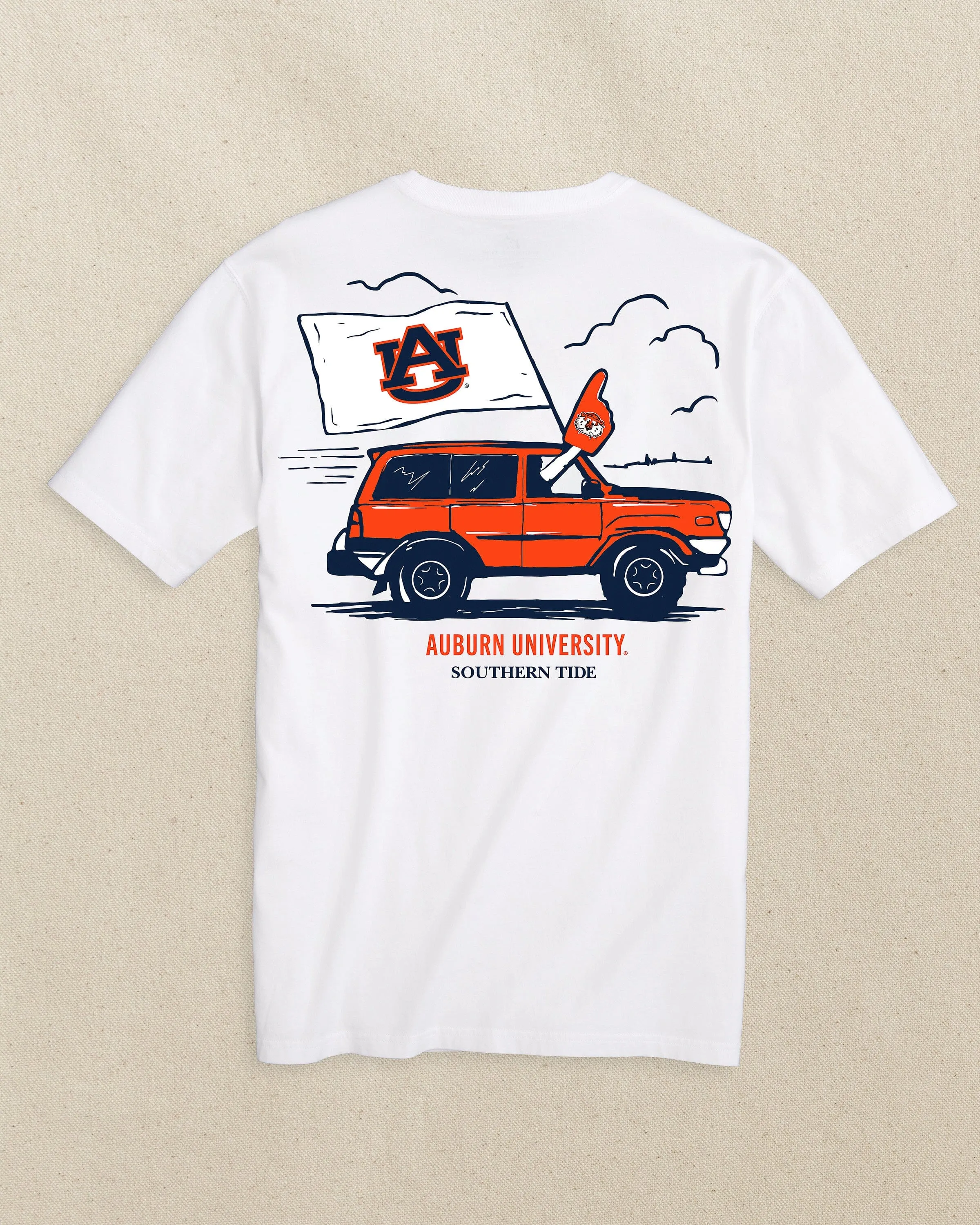 Auburn Tigers Game Bound Short Sleeve T-Shirt sold by Southern Tide