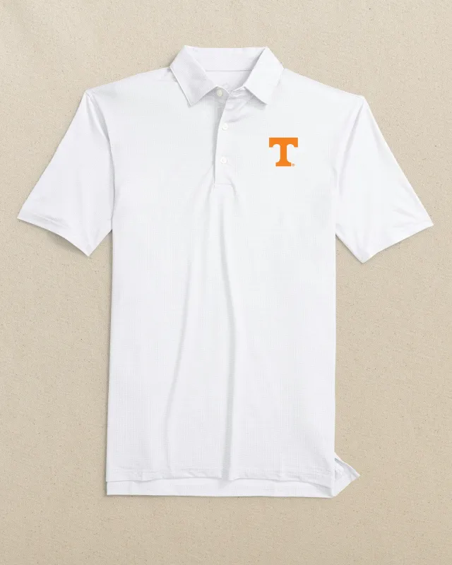 Tennessee Vols Driver ST Geo Printed Polo sold by Southern Tide